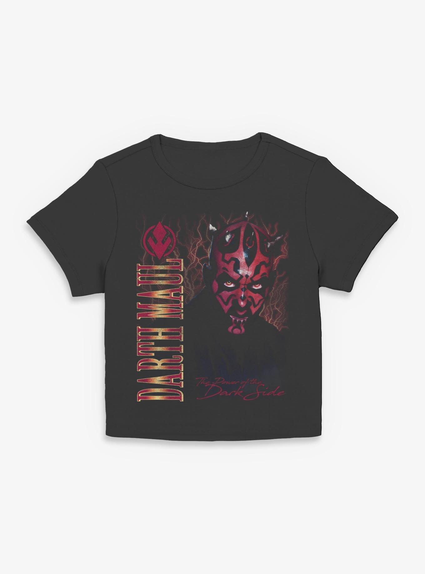 Star Wars Episode I: The Phantom Menace Darth Maul Lightning Girls Baby Tee Hot Topic Exclusive, , hi-res
