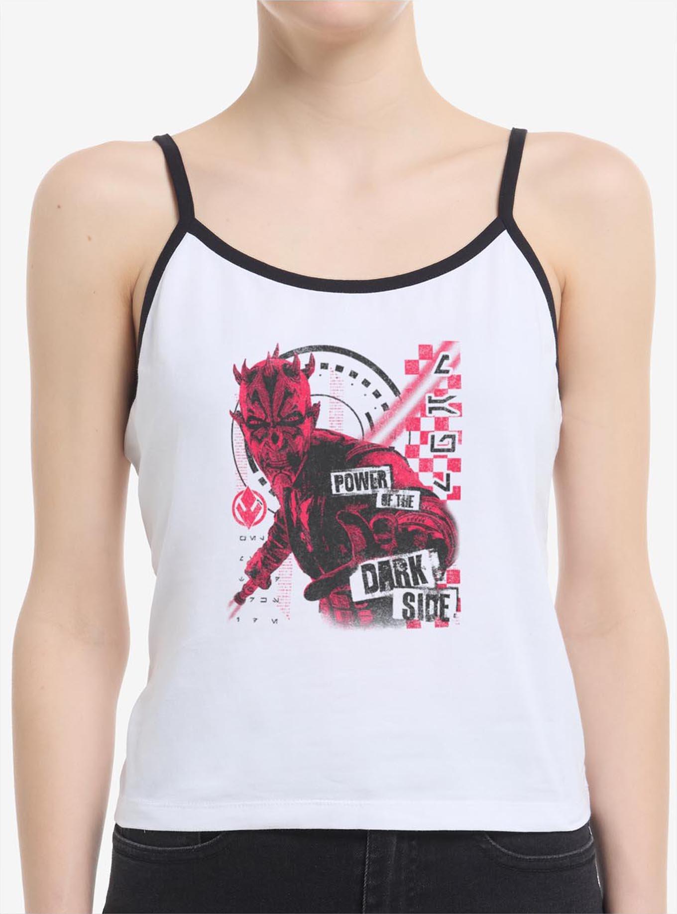 Star Wars: Maul Shadow Lord Power Of The Dark Side Girls Cami Hot Topic Exclusive, , hi-res