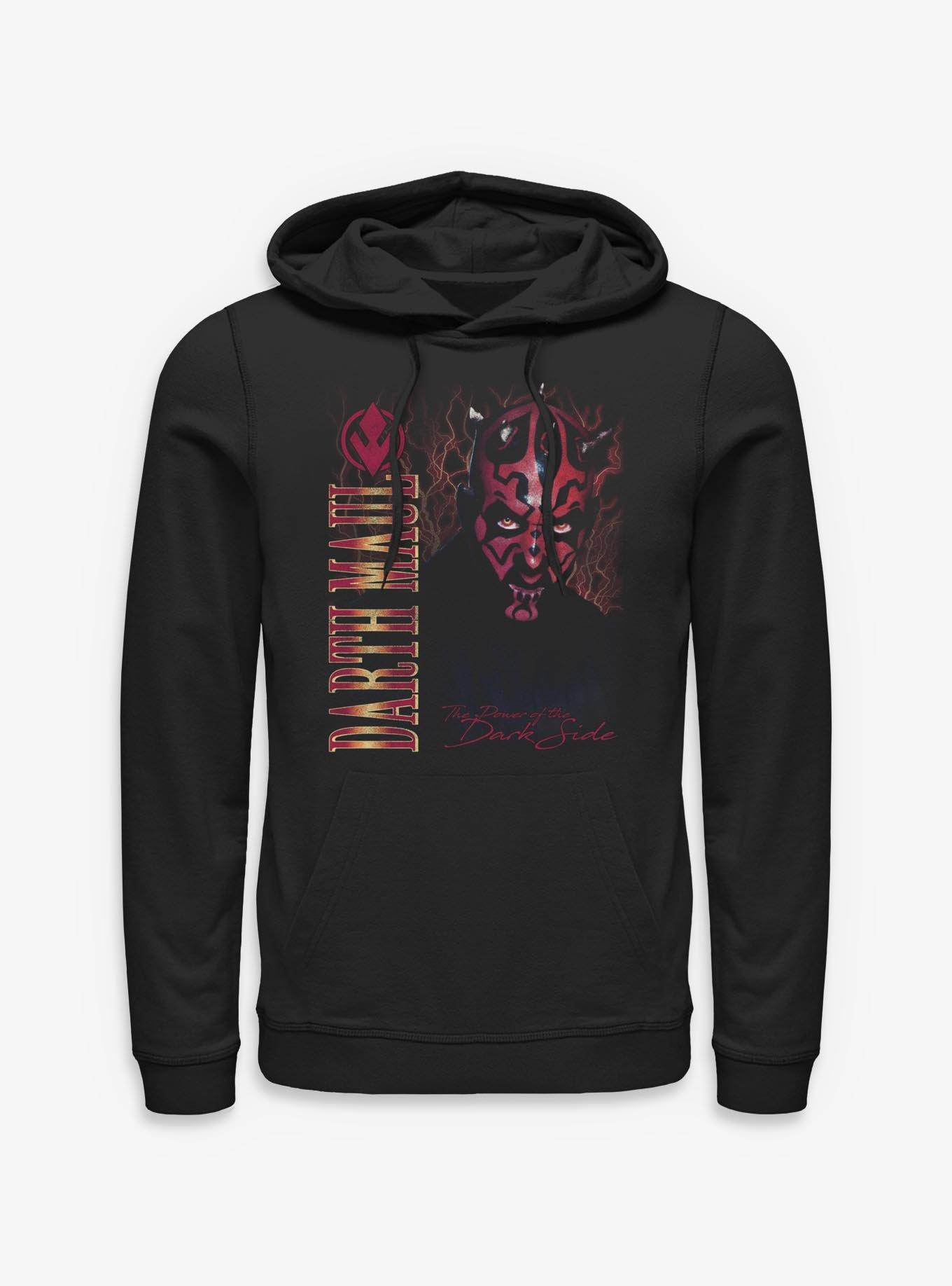 Star Wars Episode I: The Phantom Menace Darth Maul Lightning Hoodie Hot Topic Exclusive, , hi-res