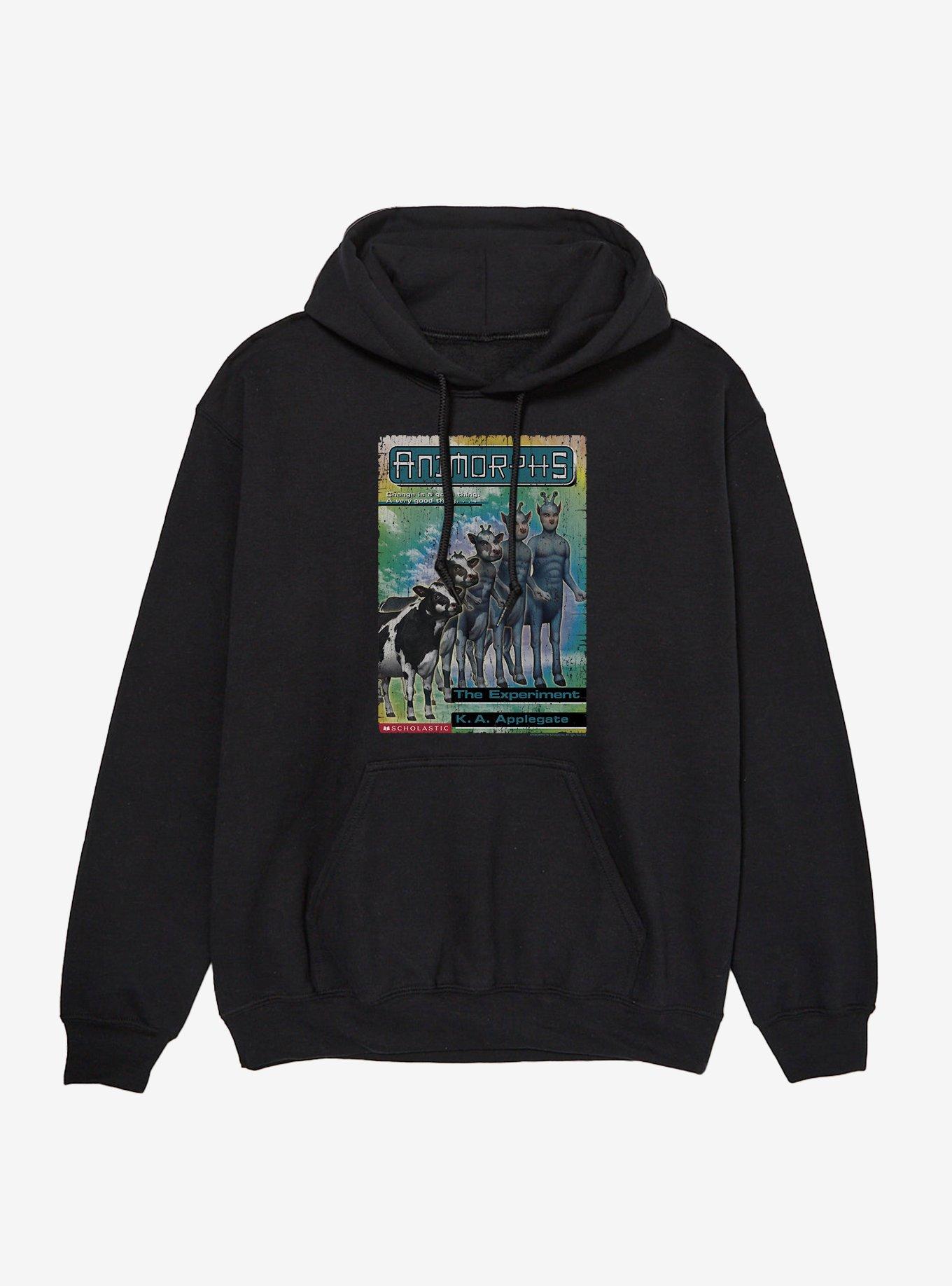 Animorphs The Experiment Alien Cow Book Cover Hoodie, , hi-res