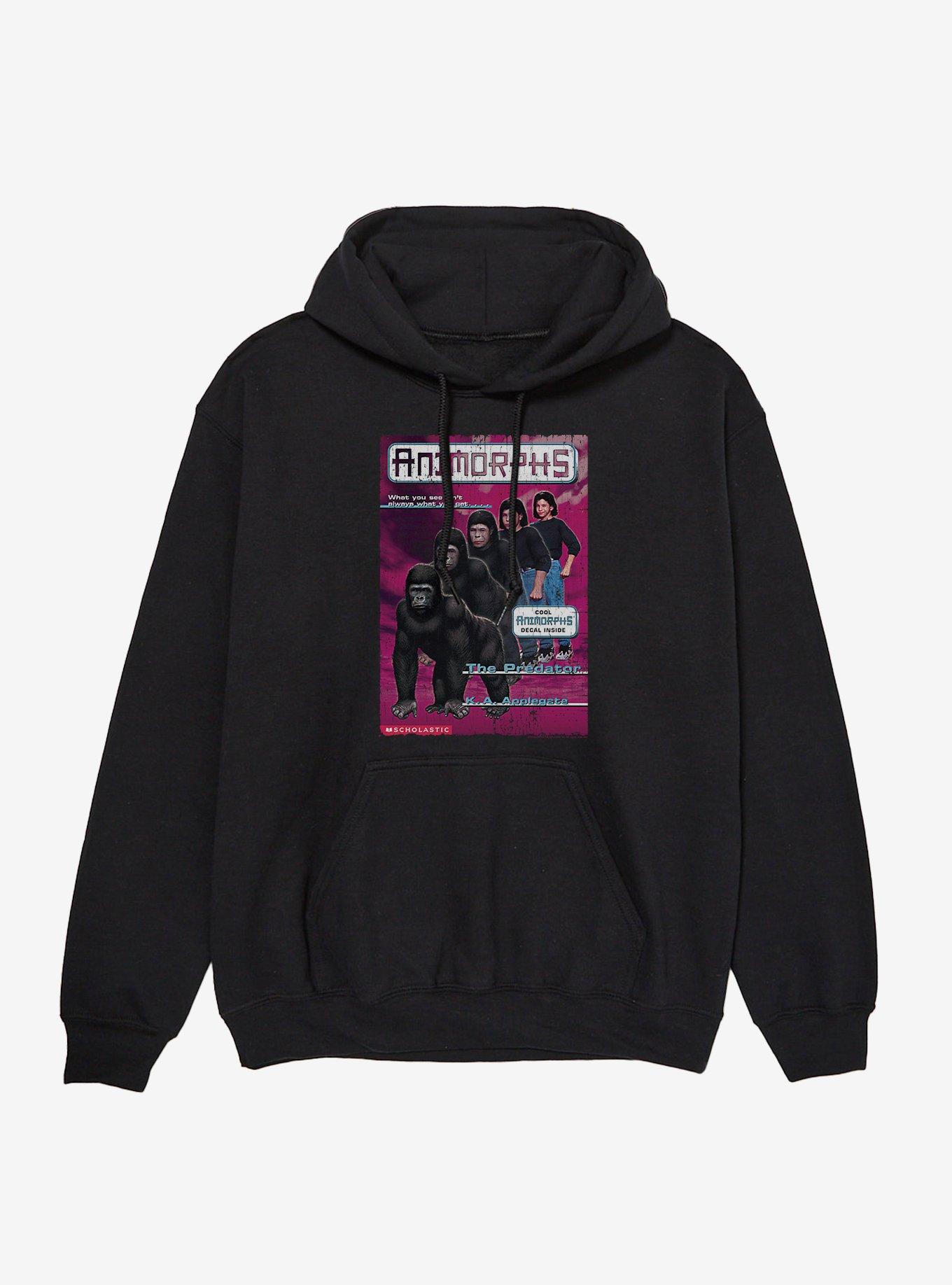 Animorphs The Predator Gorilla Book Cover Hoodie, , hi-res