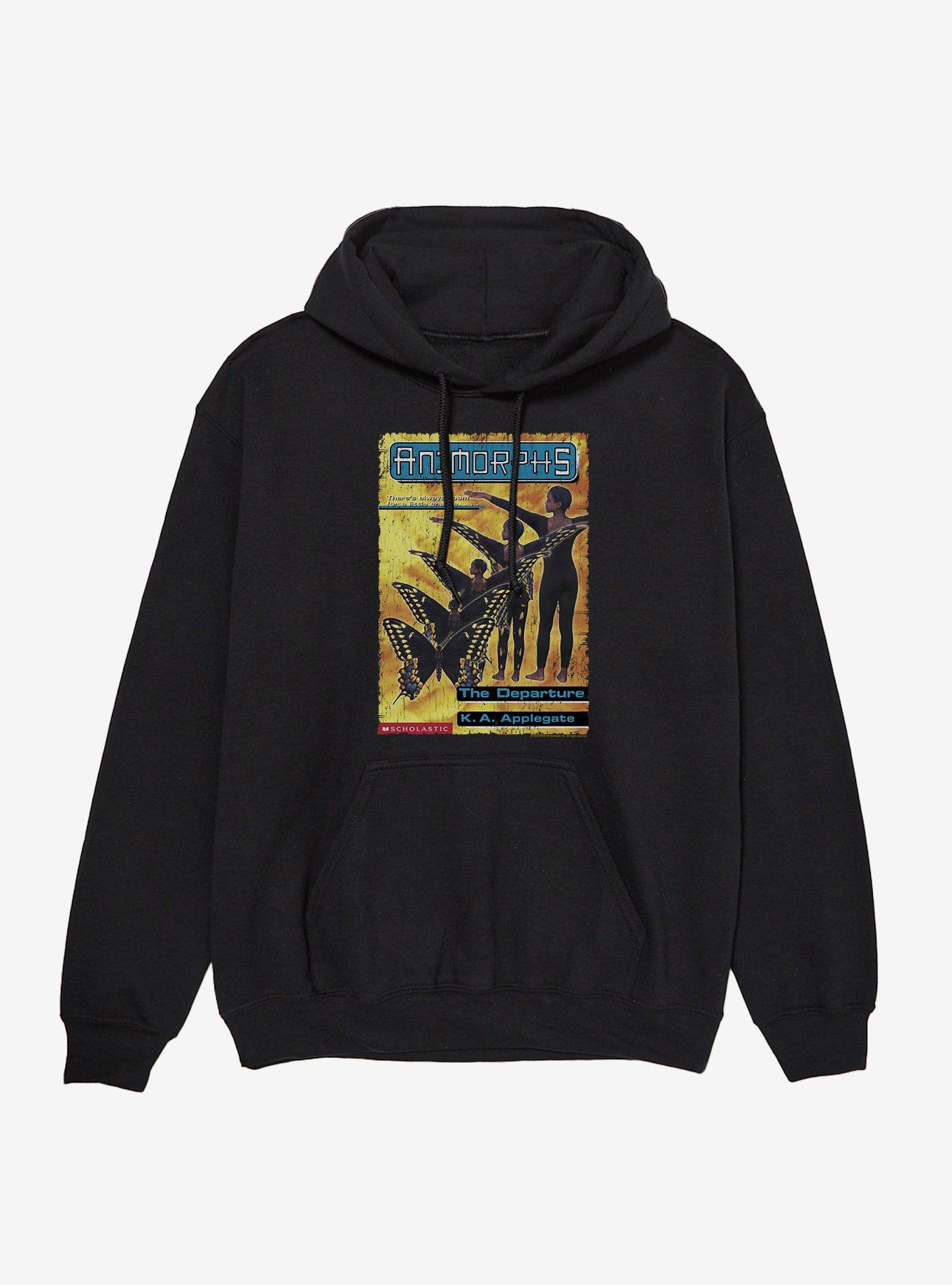 Animorphs The Departure Butterfly Book Cover Hoodie, , hi-res