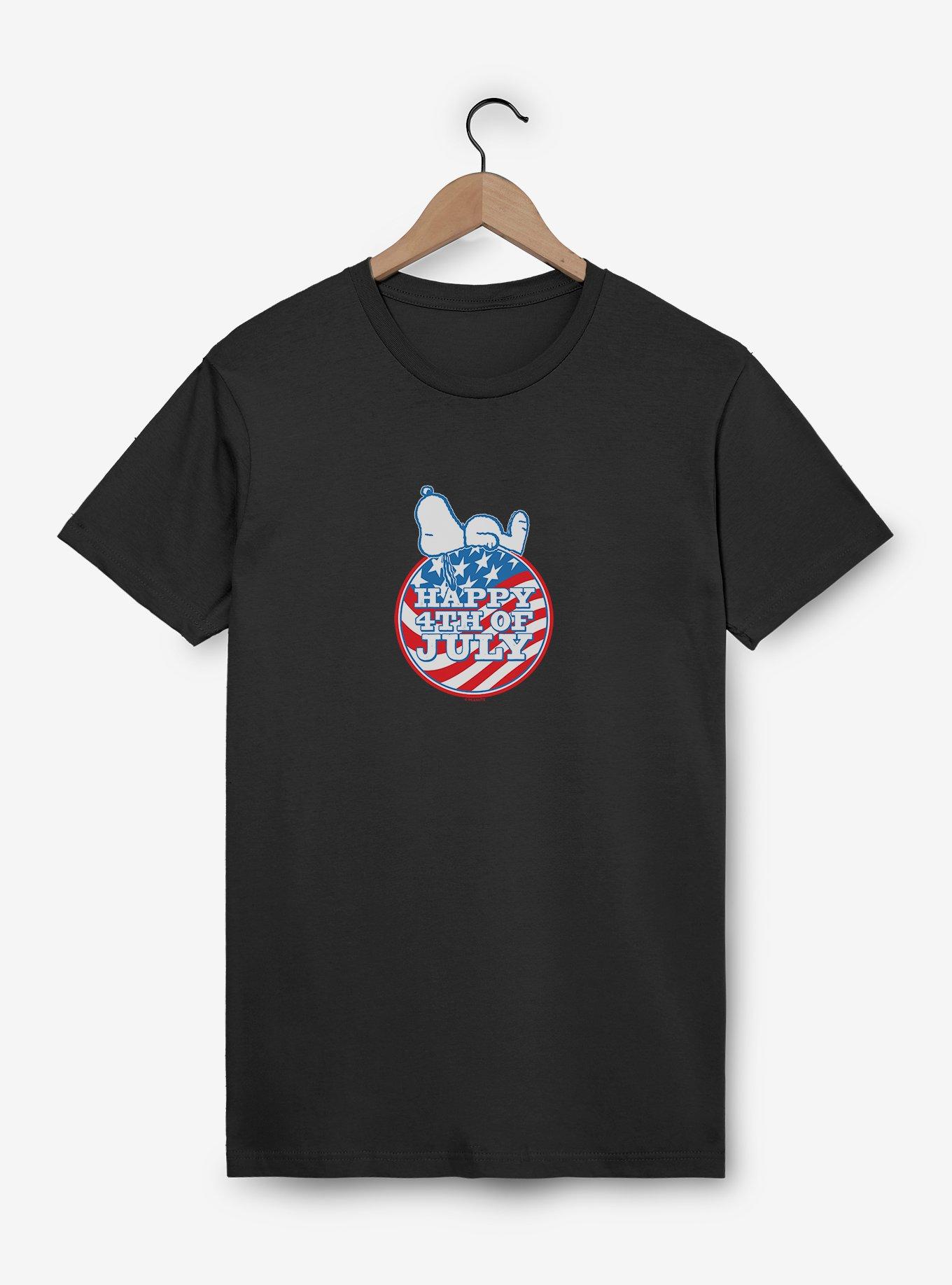 Peanuts Snoopy Happy 4th Of July T-Shirt