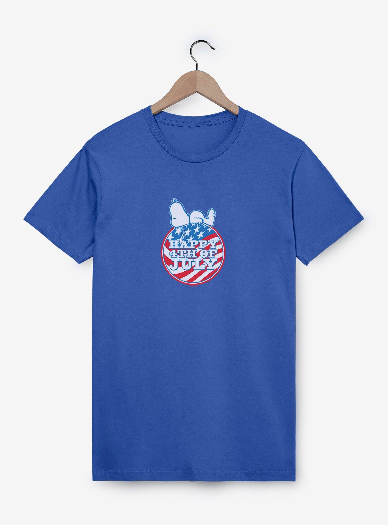 Peanuts Snoopy Happy 4th Of July T-Shirt