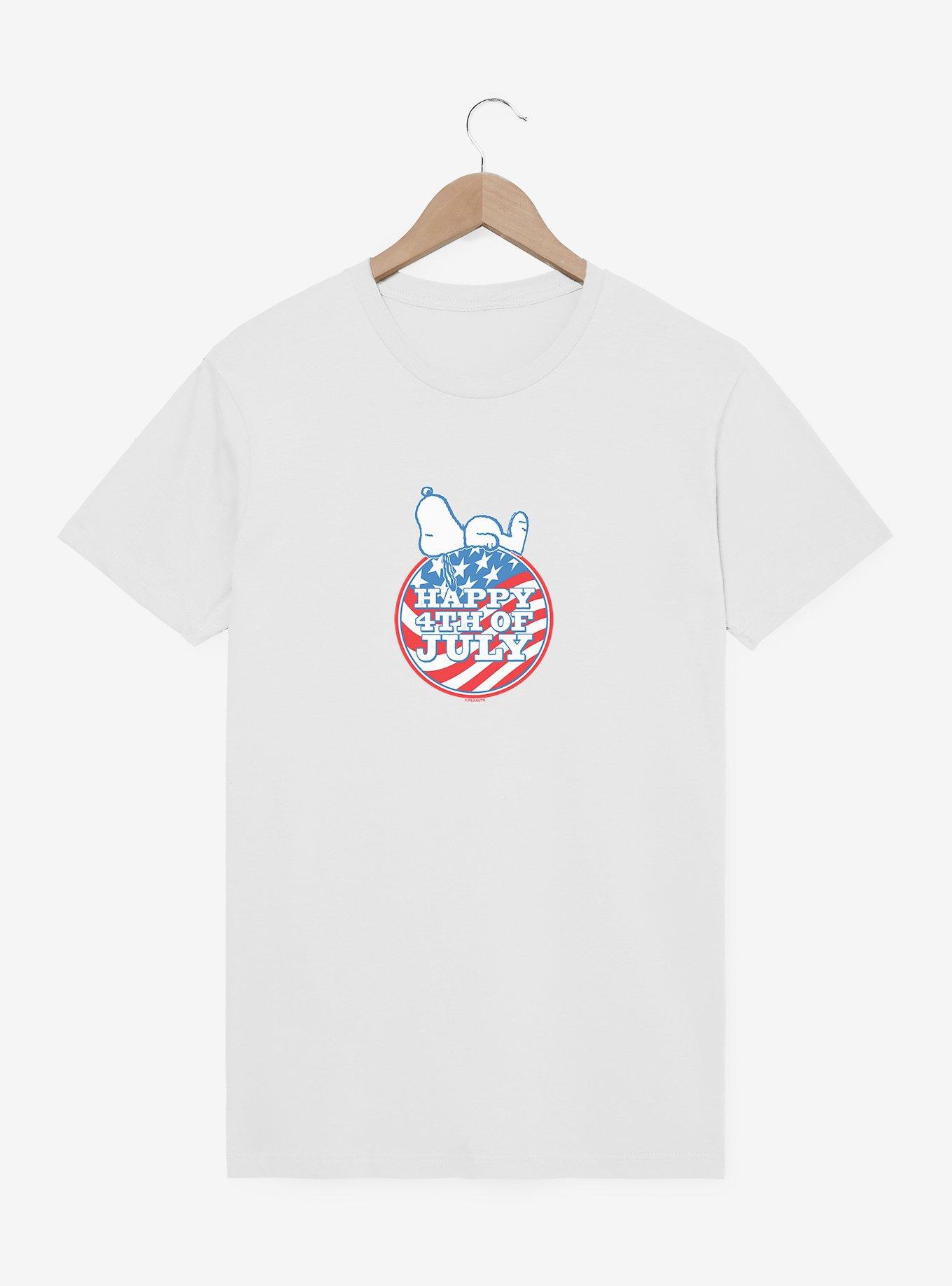 Peanuts Snoopy Happy 4th Of July T-Shirt
