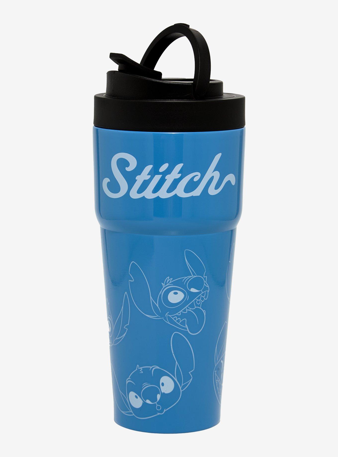 Disney Lilo & Stitch Tonal Stitch Travel Mug, , hi-res