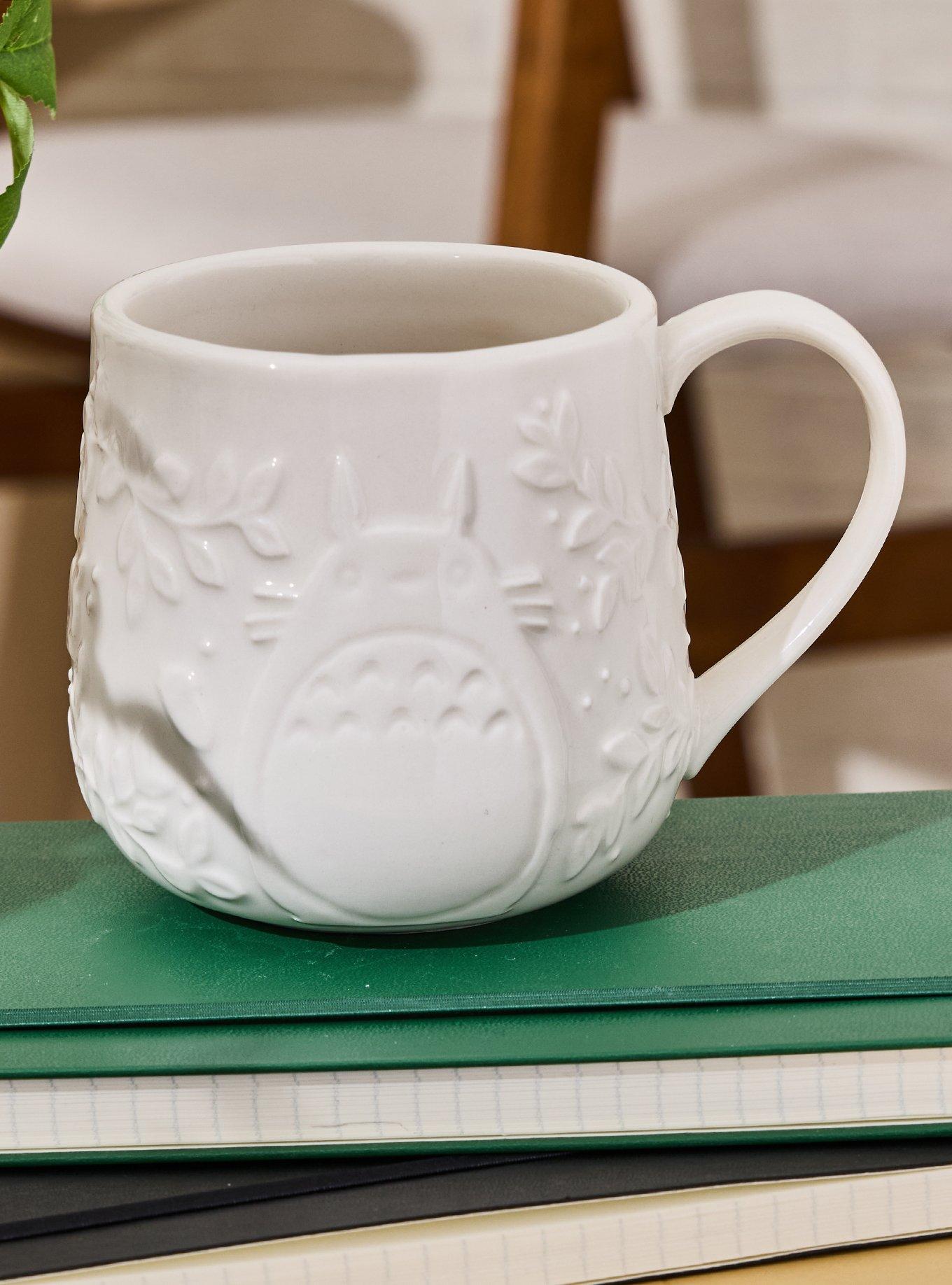 Studio Ghibli&reg; My Neighbor Totoro Embossed Floral Mug - BoxLunch Exclusive, , hi-res