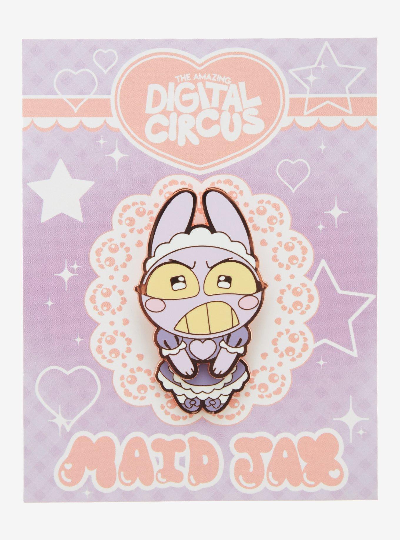 The Amazing Digital Circus Maid Jax Enamel Pin, , hi-res