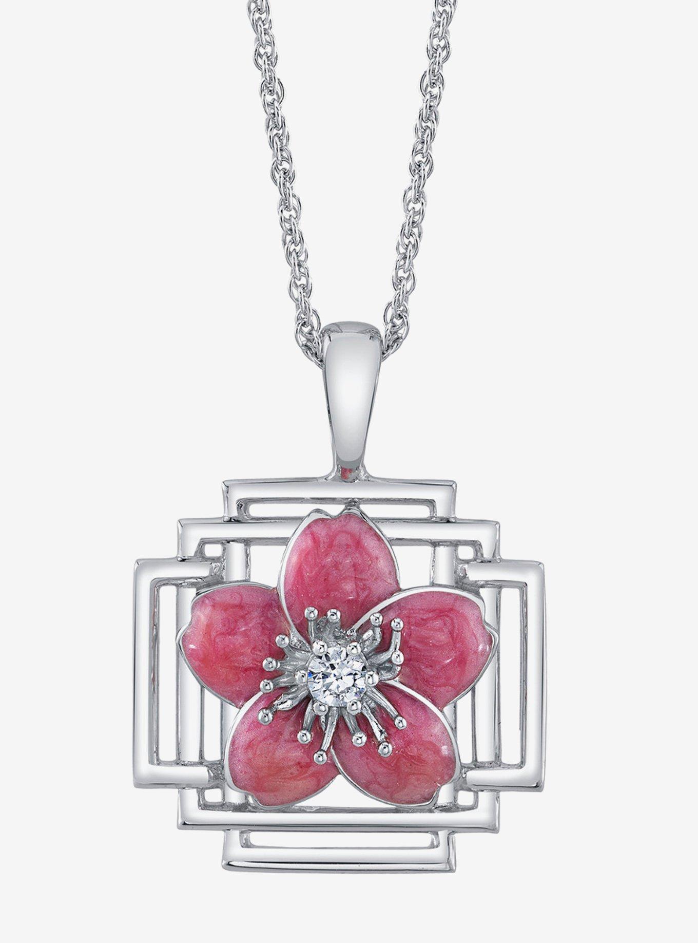 Disney x RockLove Mulan Mulan Keepsake Sterling Silver Necklace, , hi-res