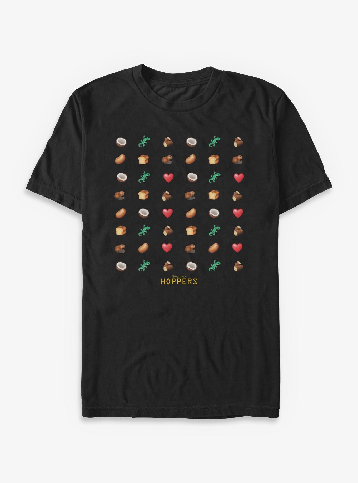 Disney Pixar Hoppers Emoji Icons T-Shirt, , hi-res