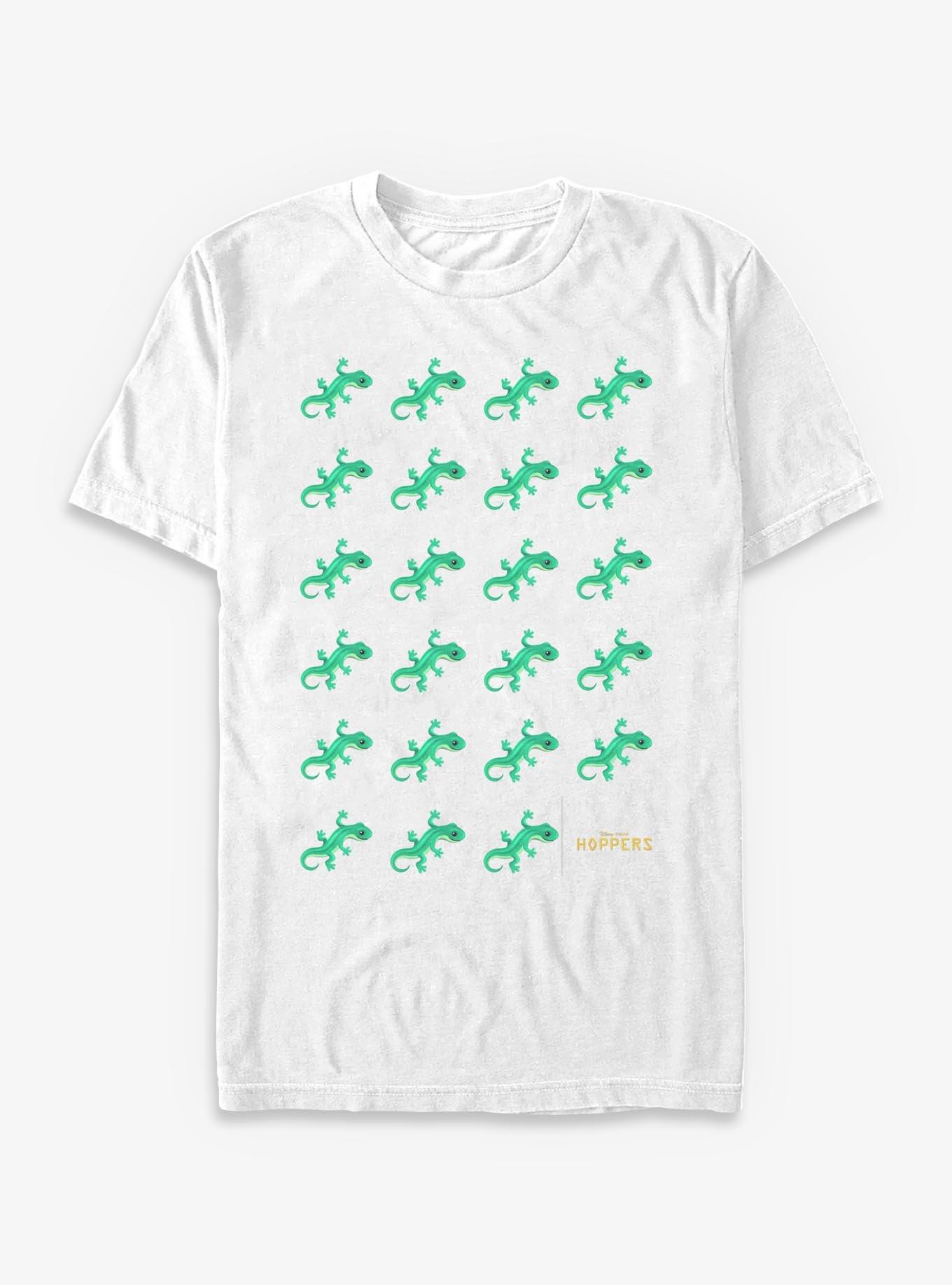 Disney Pixar Hoppers Lizard Emoji Grid T-Shirt