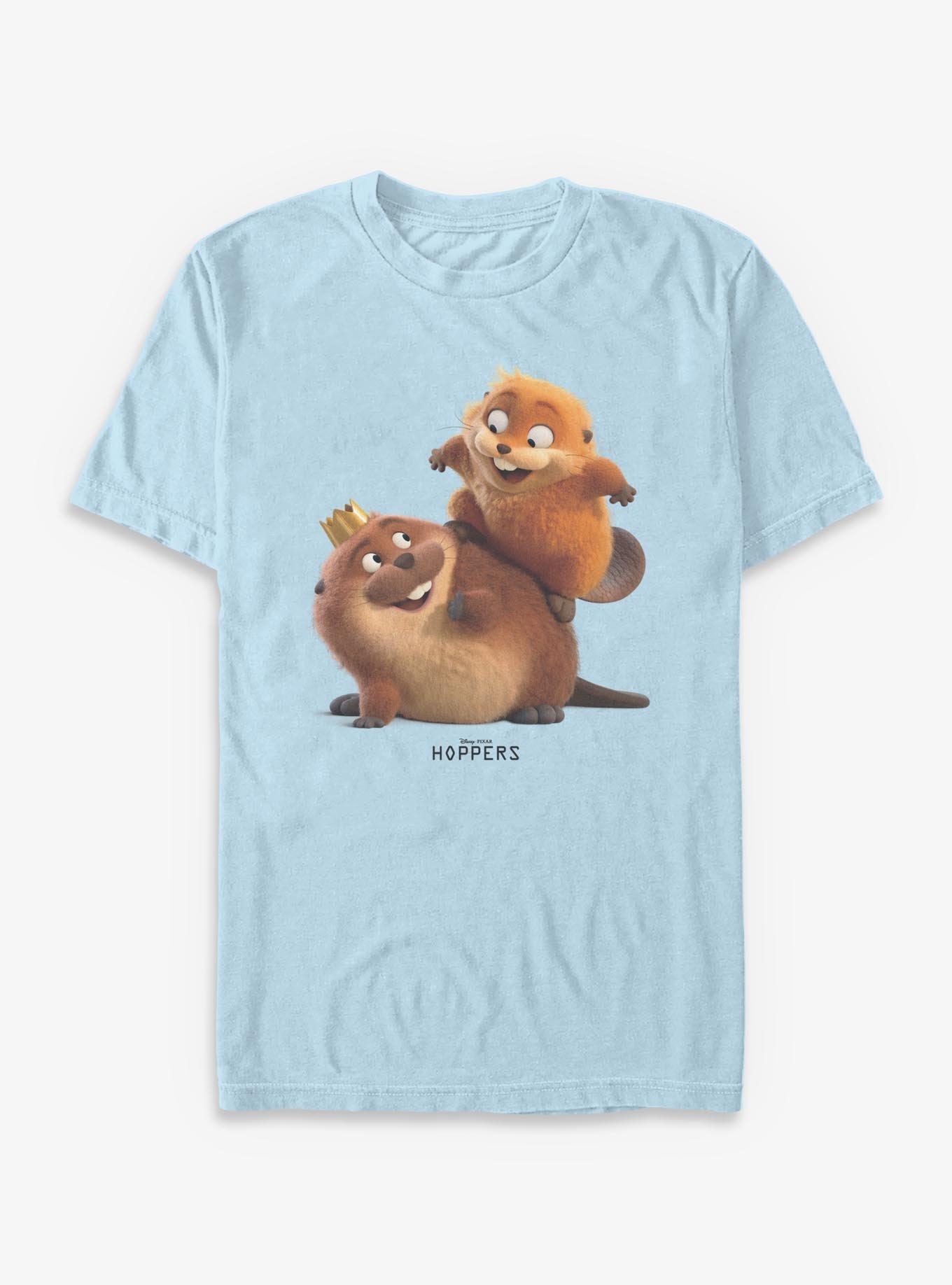 Disney Pixar Hoppers King George And Mabel Beaver T-Shirt, , hi-res