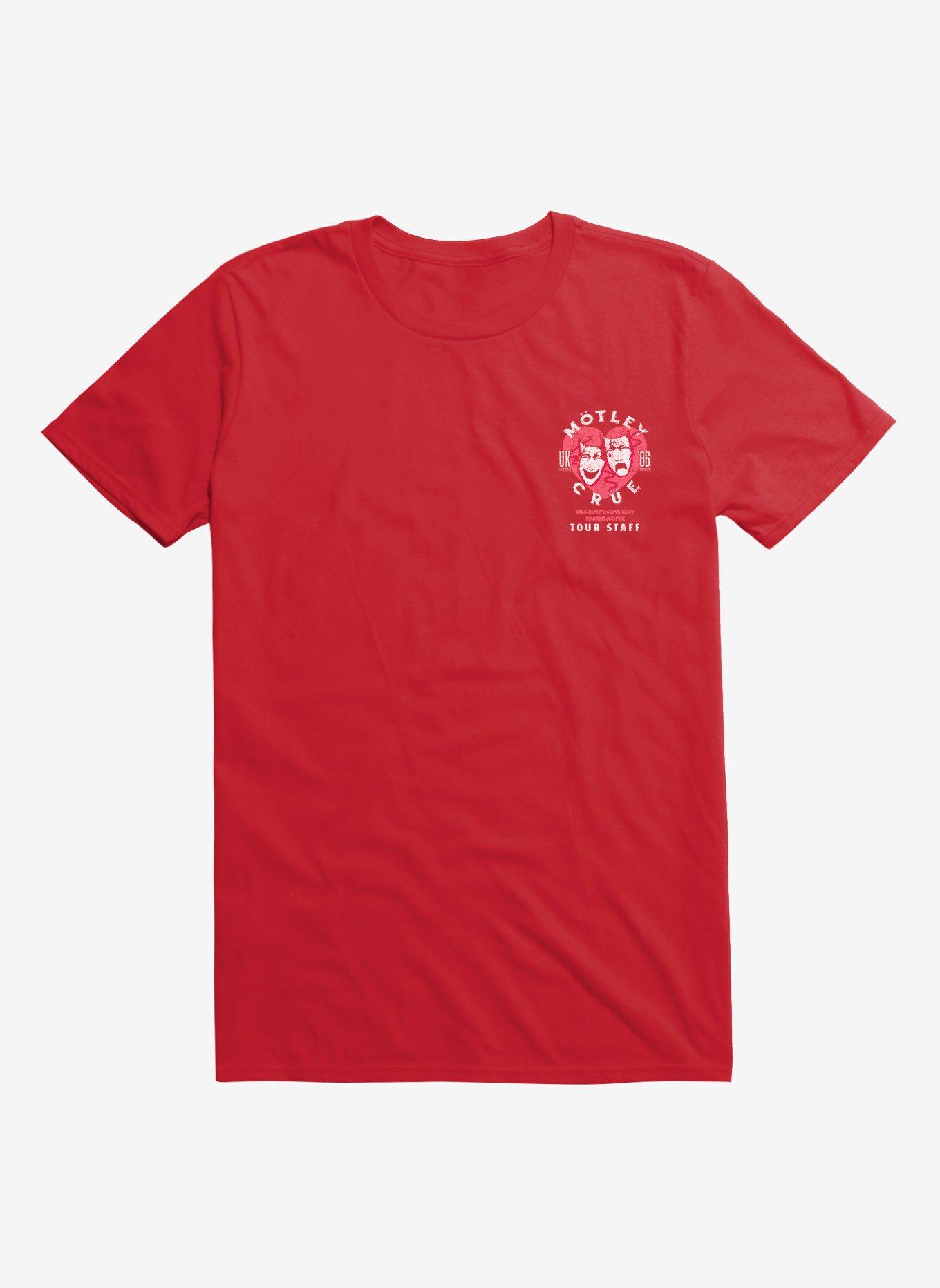 Motley Crue Valentine's Day Massacre Tour Staff T-Shirt, , hi-res