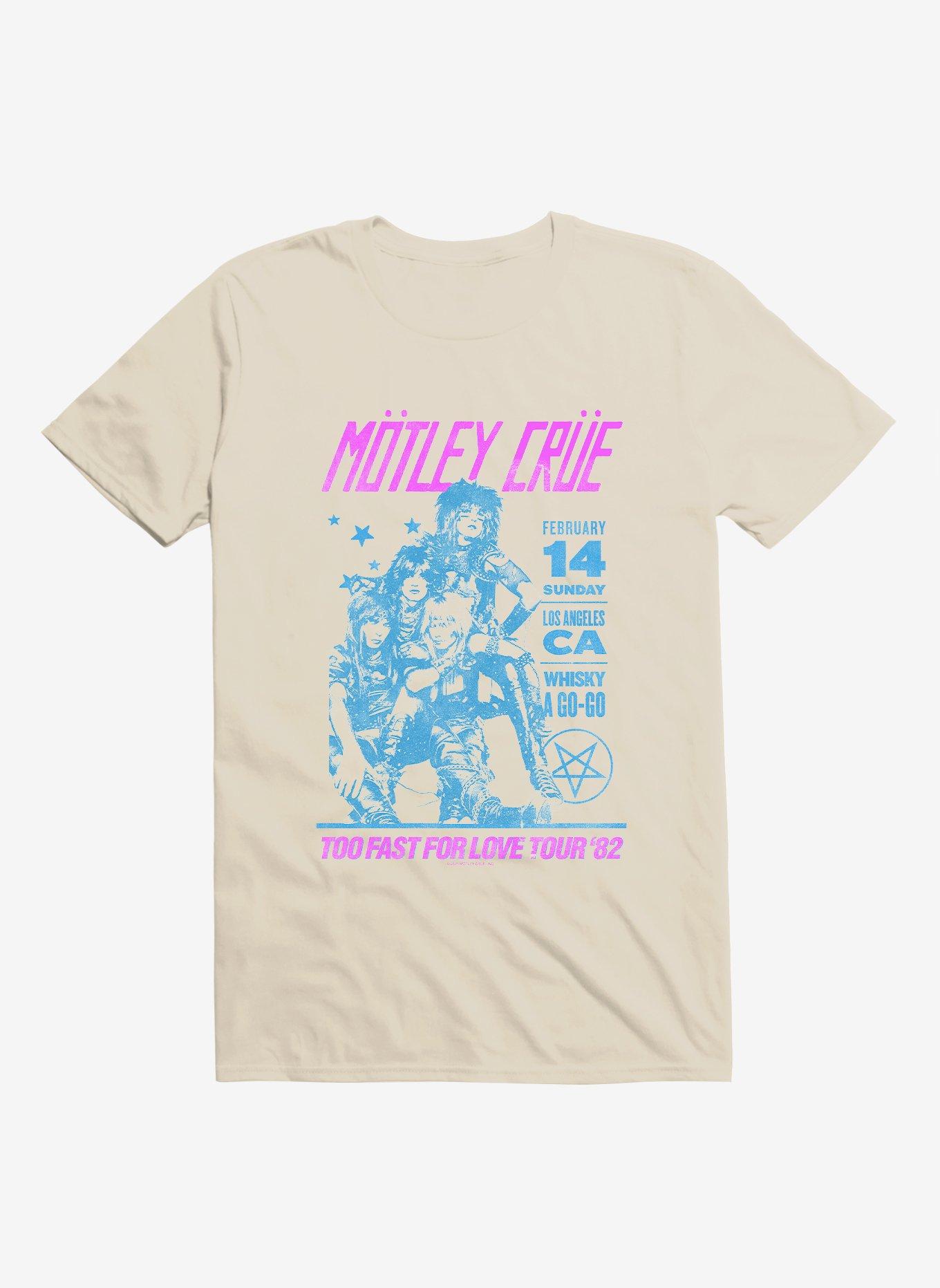 Motley Crue Too Fast For Love Tour '82 T-Shirt, , hi-res