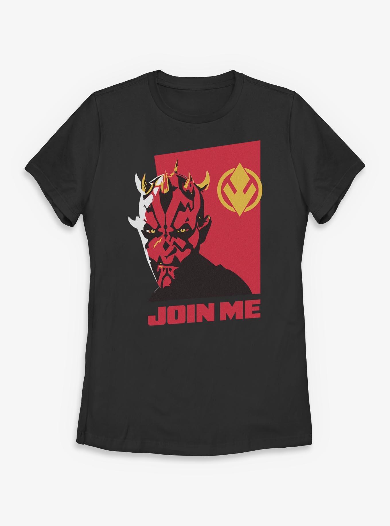 Star Wars: Maul - Shadow Lord Join Me Womens T-Shirt, , hi-res