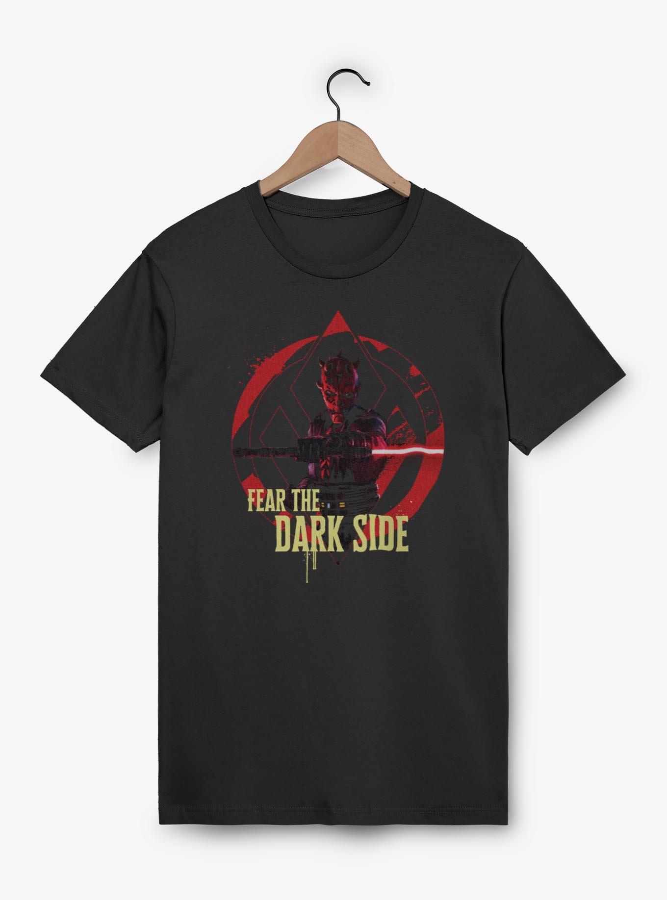 Star Wars: Maul - Shadow Lord Fear The Dark Side T-Shirt, BLACK, hi-res view 1