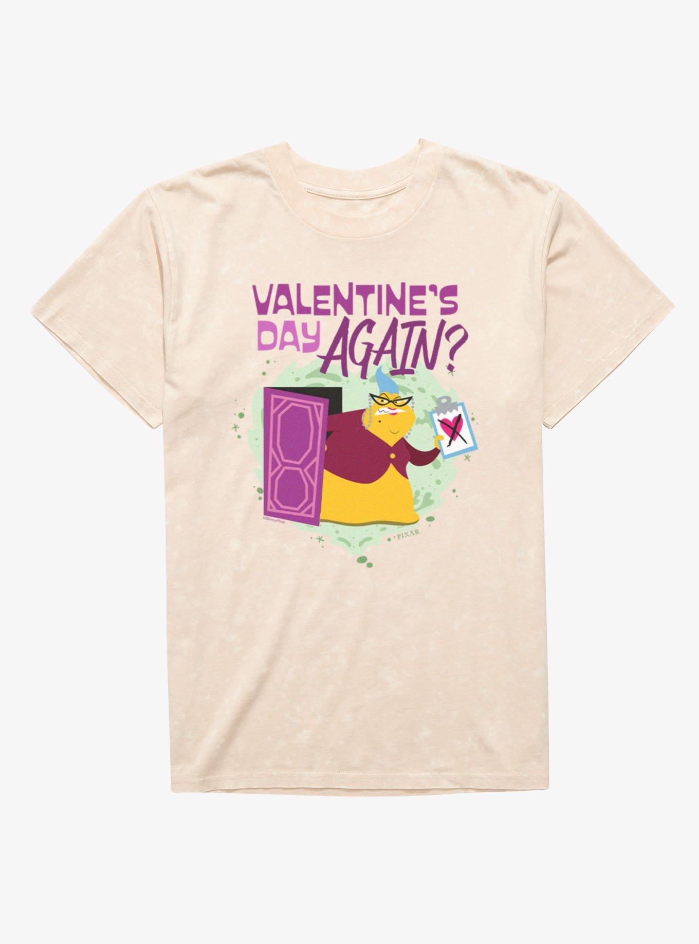 Disney Pixar Monsters, Inc. Valentine's Day Again? Mineral Wash T-Shirt, , hi-res