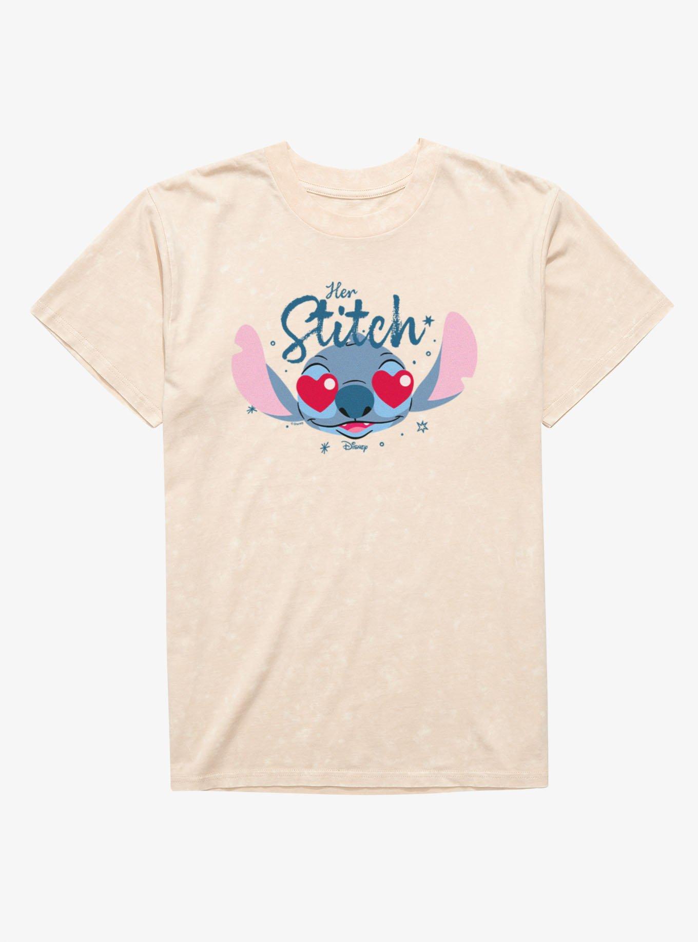 Disney Lilo & Stitch Her Stitch Mineral Wash T-Shirt, , hi-res
