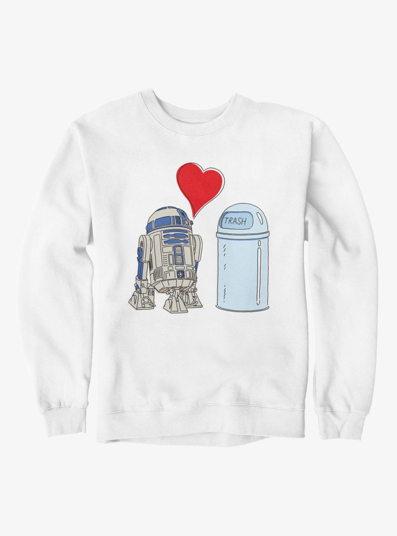 Star Wars R2-D2 In Love Crew Sweatshirt, , hi-res