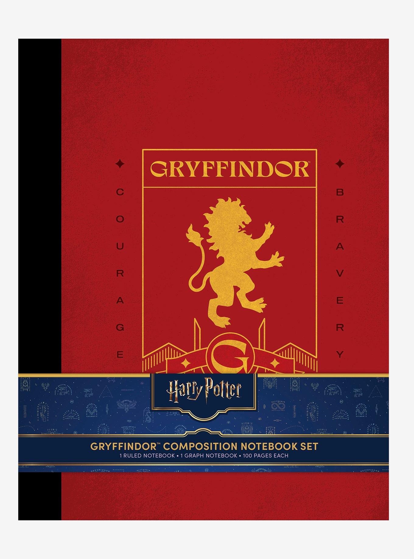Harry Potter Gryffindor Composition Notebook Set, , hi-res