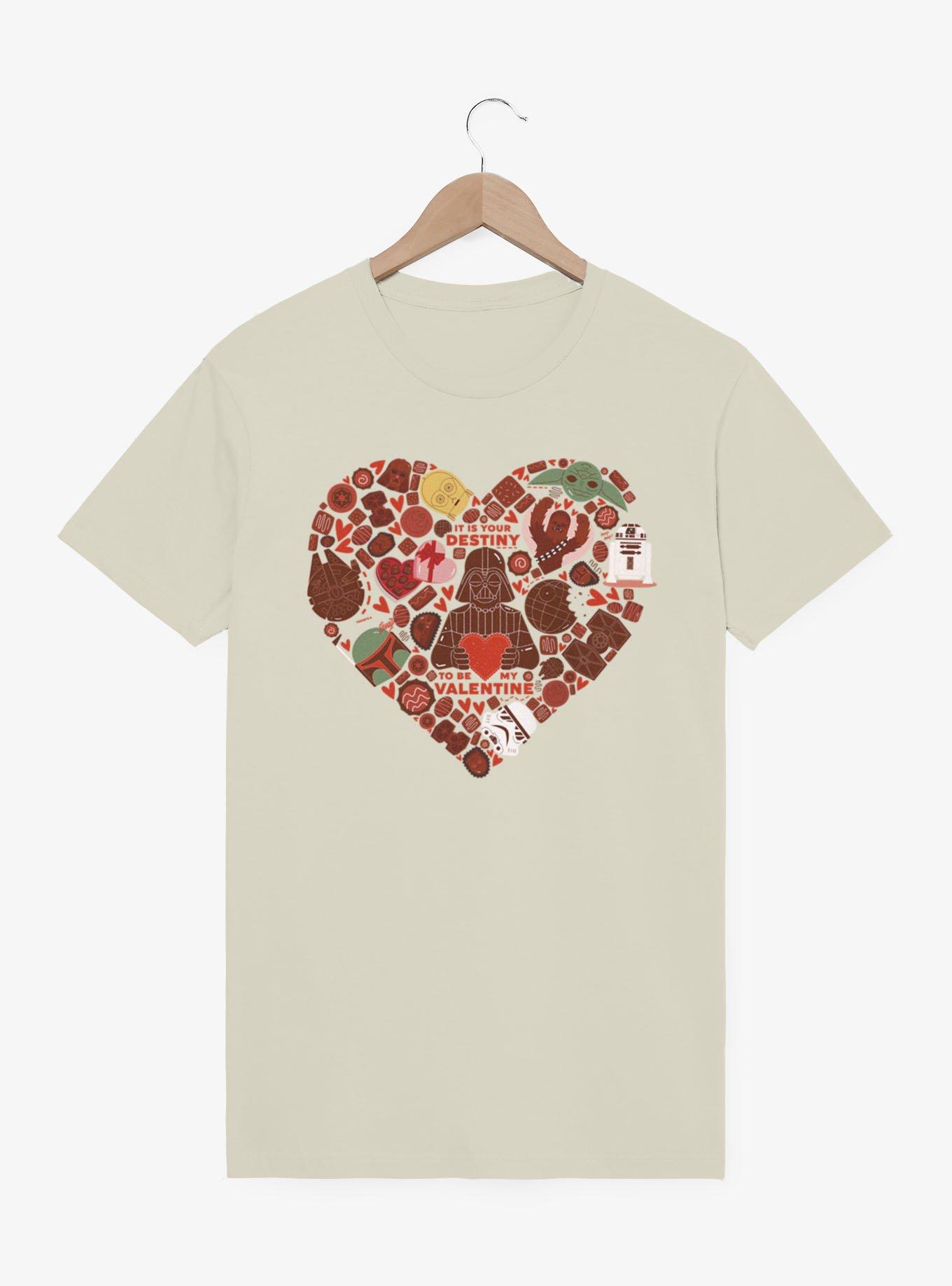 Star Wars Valentine's Day Chocolate Heart T-Shirt, , hi-res
