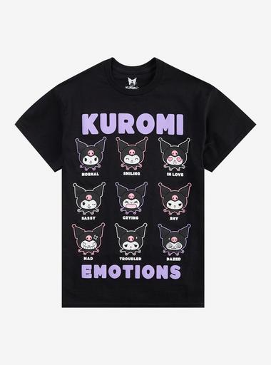 Kuromi Emotions Grid T-Shirt | Hot Topic
