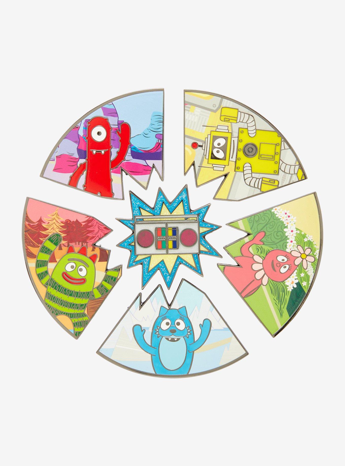 Whatever! Makes You Happy Yo Gabba Gabba! Puzzle Blind Box Enamel Pin, , hi-res