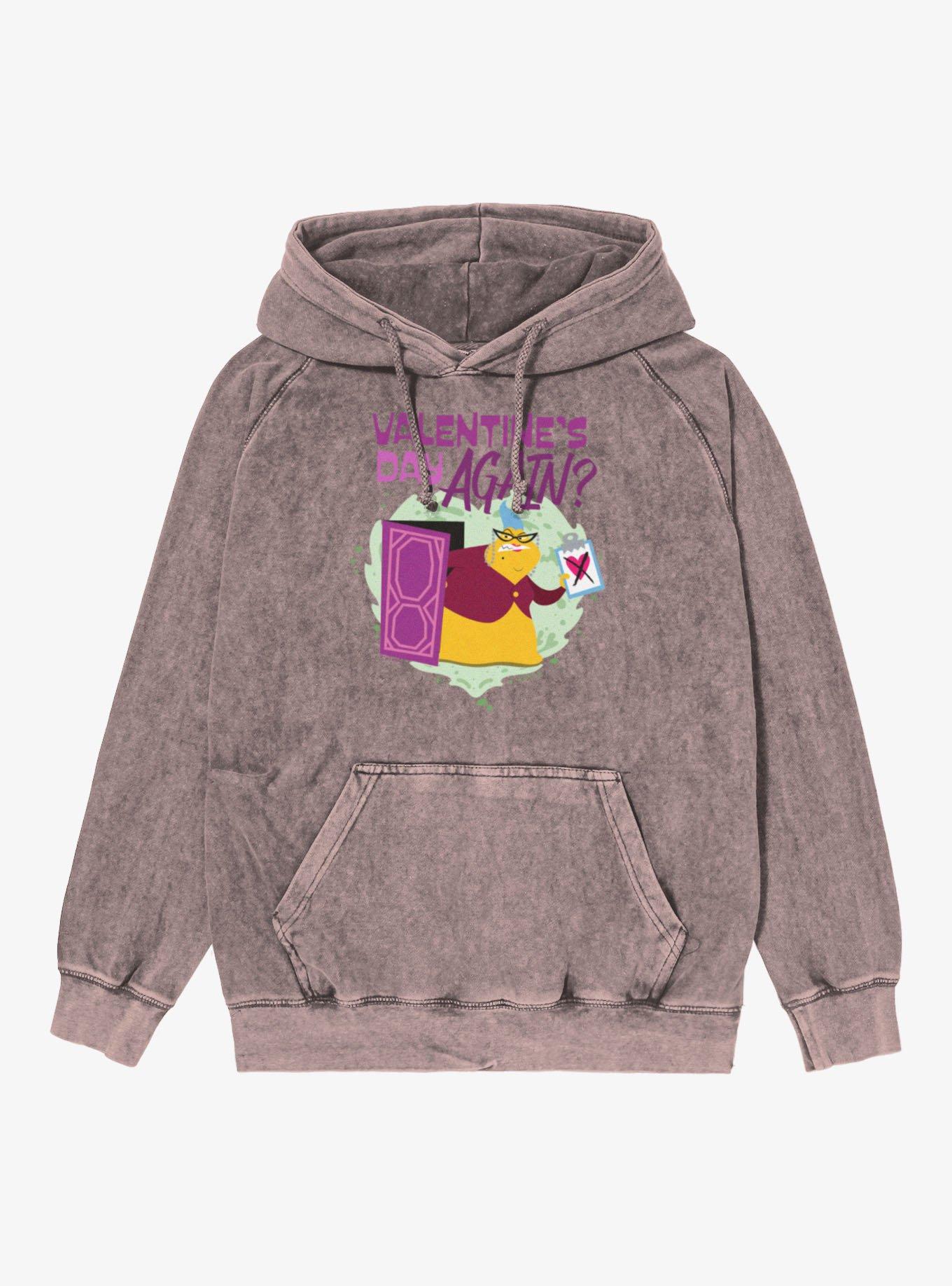 Disney Pixar Monsters, Inc. Valentine's Day Again? Mineral Wash Hoodie, , hi-res