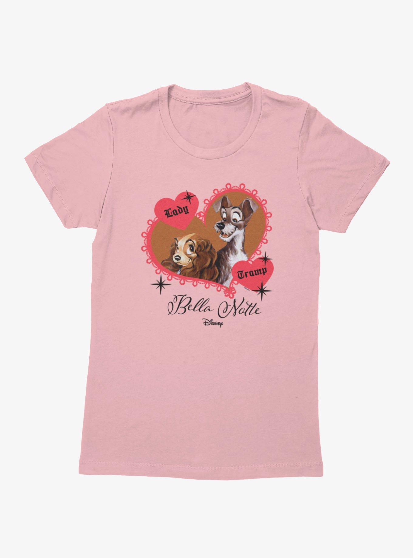 Disney Lady And The Tramp Bella Notte Womens T-Shirt, , hi-res