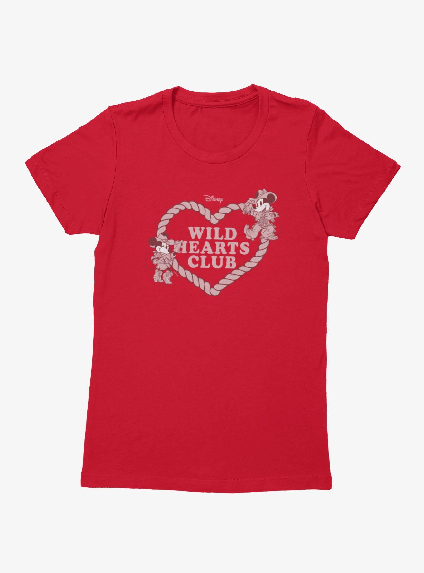Disney Mickey Mouse Wild Hearts Club Womens T-Shirt, , hi-res