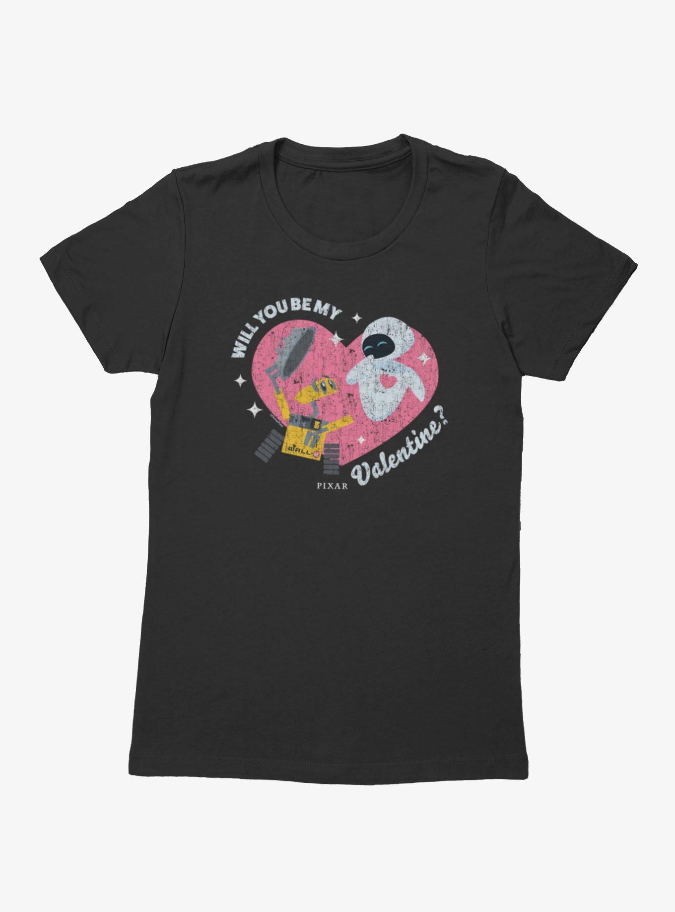 Disney Pixar Wall-E Will You Be My Valentine? Womens T-Shirt, , hi-res
