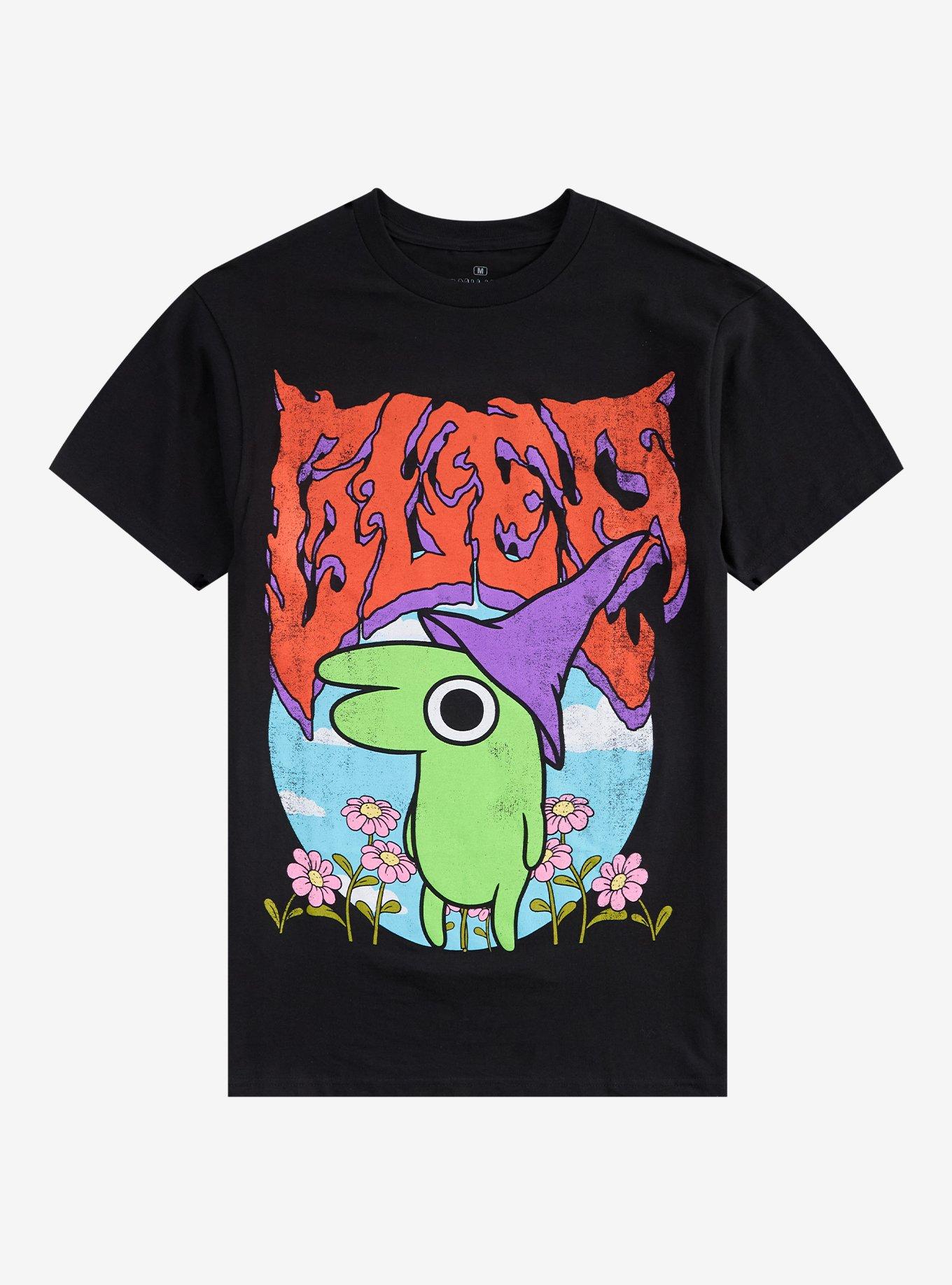 Smiling Friends Glep Flowers T-Shirt