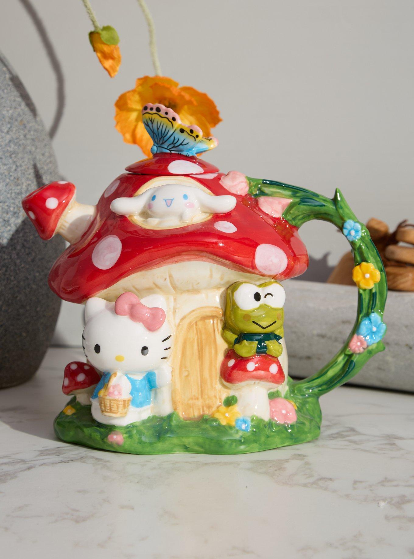Sanrio Hello Kitty and Friends Mushroom House Figural Teapot, , hi-res