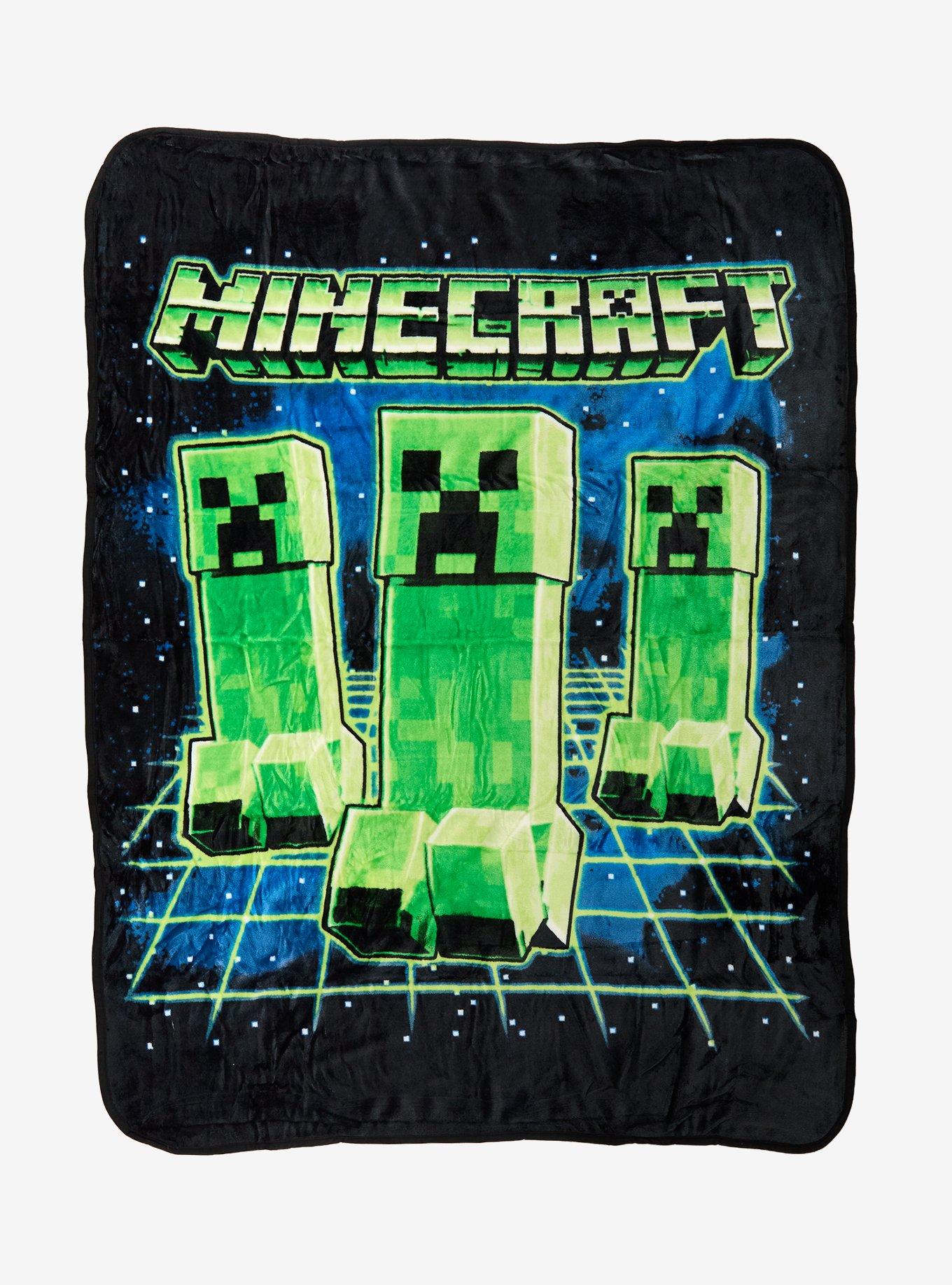 Minecraft Creepers Starry Throw, , hi-res