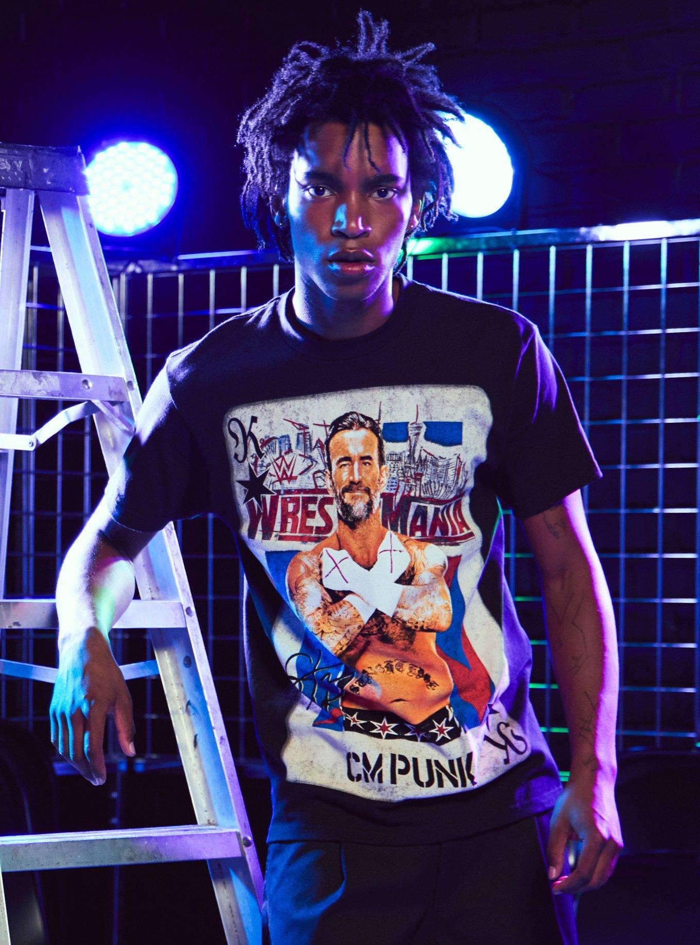 WWE CM Punk WrestleMania Card T-Shirt