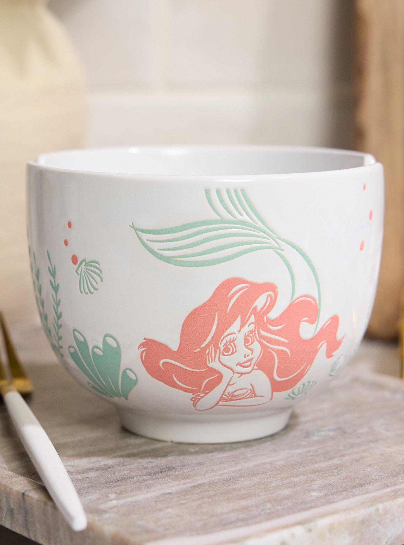 Disney The Little Mermaid Ariel Ramen Bowl with Chopsticks - BoxLunch Exclusive, , hi-res