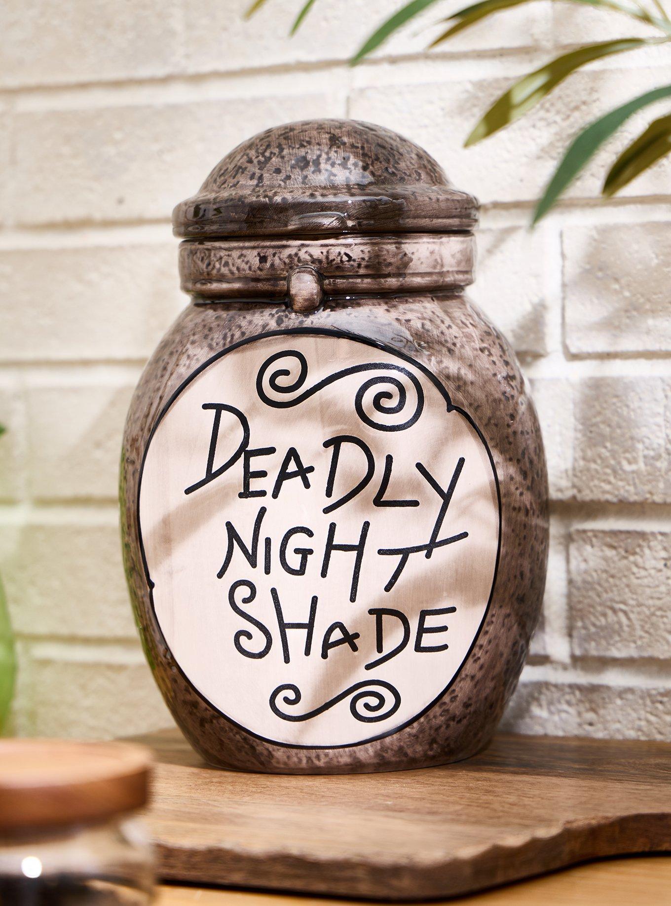 Disney The Nightmare Before Christmas Deadly Nightshade Cookie Jar