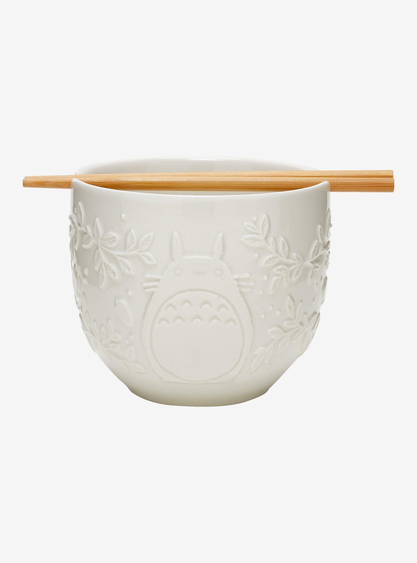 Studio Ghibli&reg; My Neighbor Totoro Embossed Totoro Ramen Bowl & Chopsticks - BoxLunch Exclusive, , hi-res