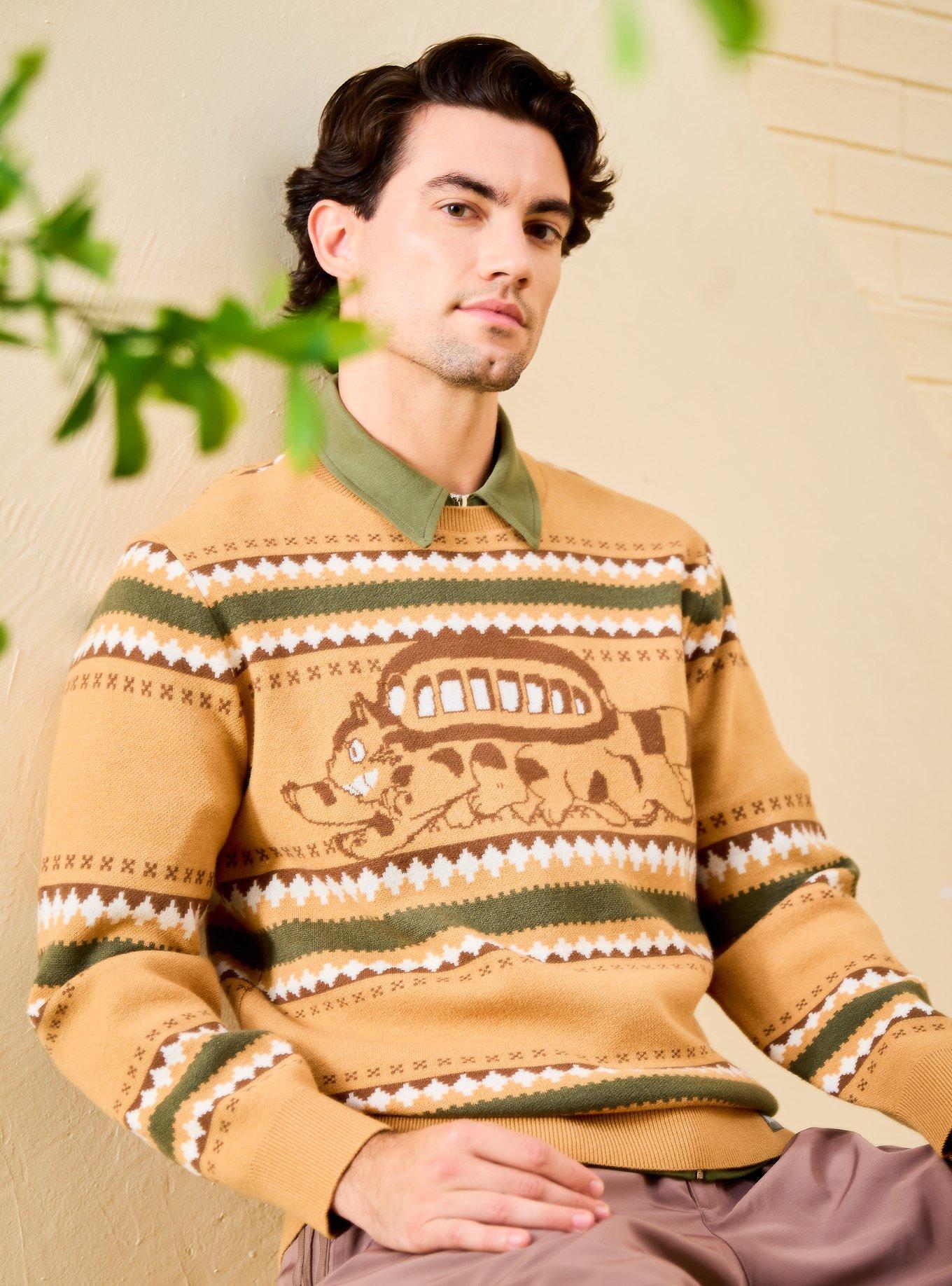 Studio Ghibli® My Neighbor Totoro Catbus Striped Sweater - BoxLunch Exclusive