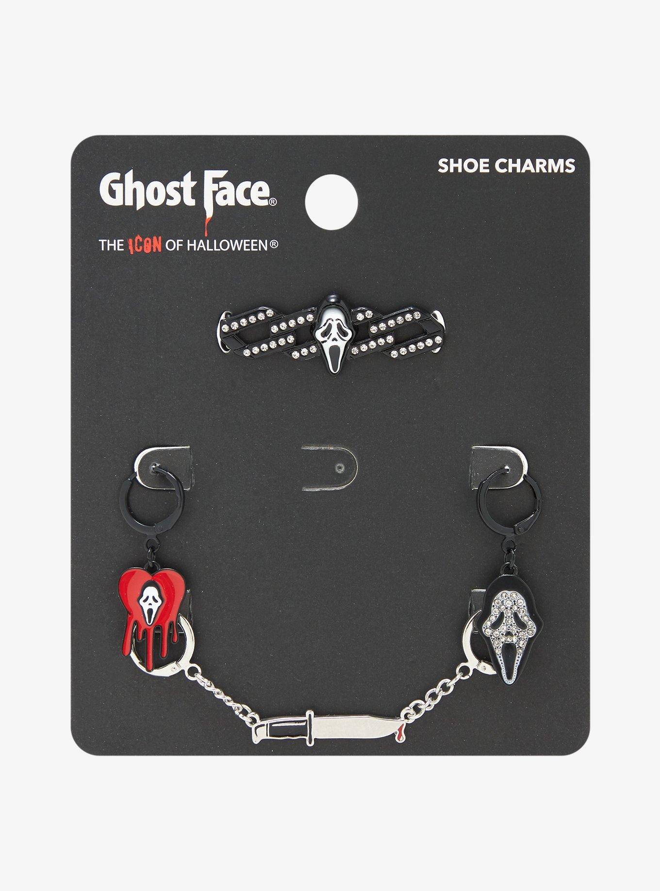 Ghost Face Icons Shoe Charm Set, , hi-res