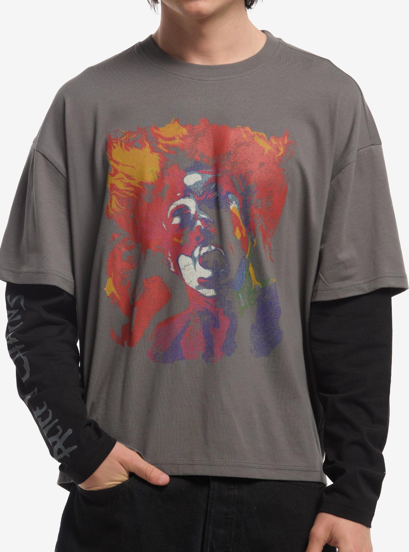 Alice In Chains Face Twofer Long-Sleeve T-Shirt, , hi-res