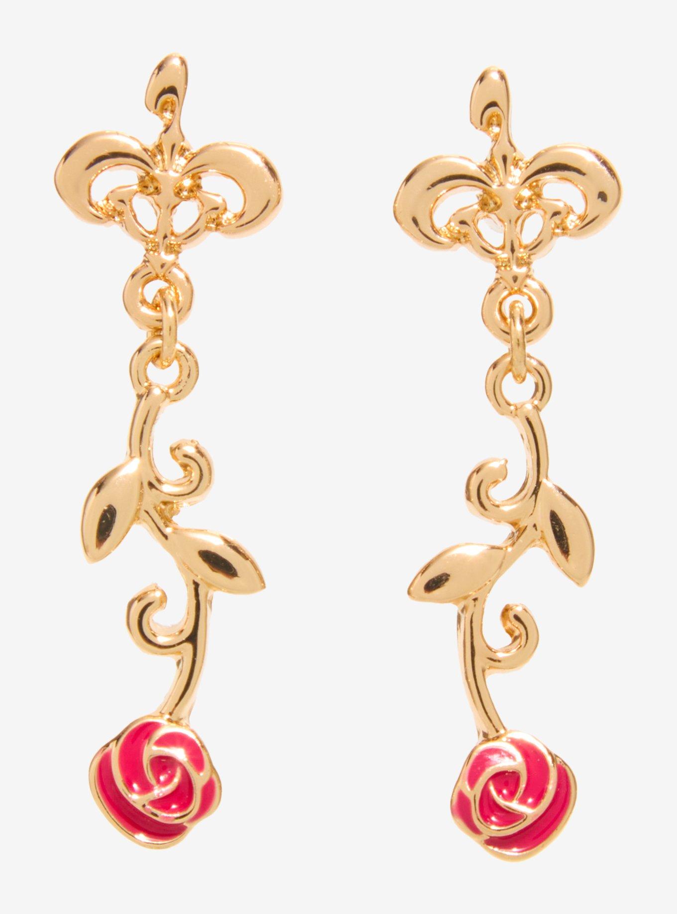 Her Universe Star Wars Padm&eacute; Rose Charm Earrings Her Universe Exclusive, , hi-res