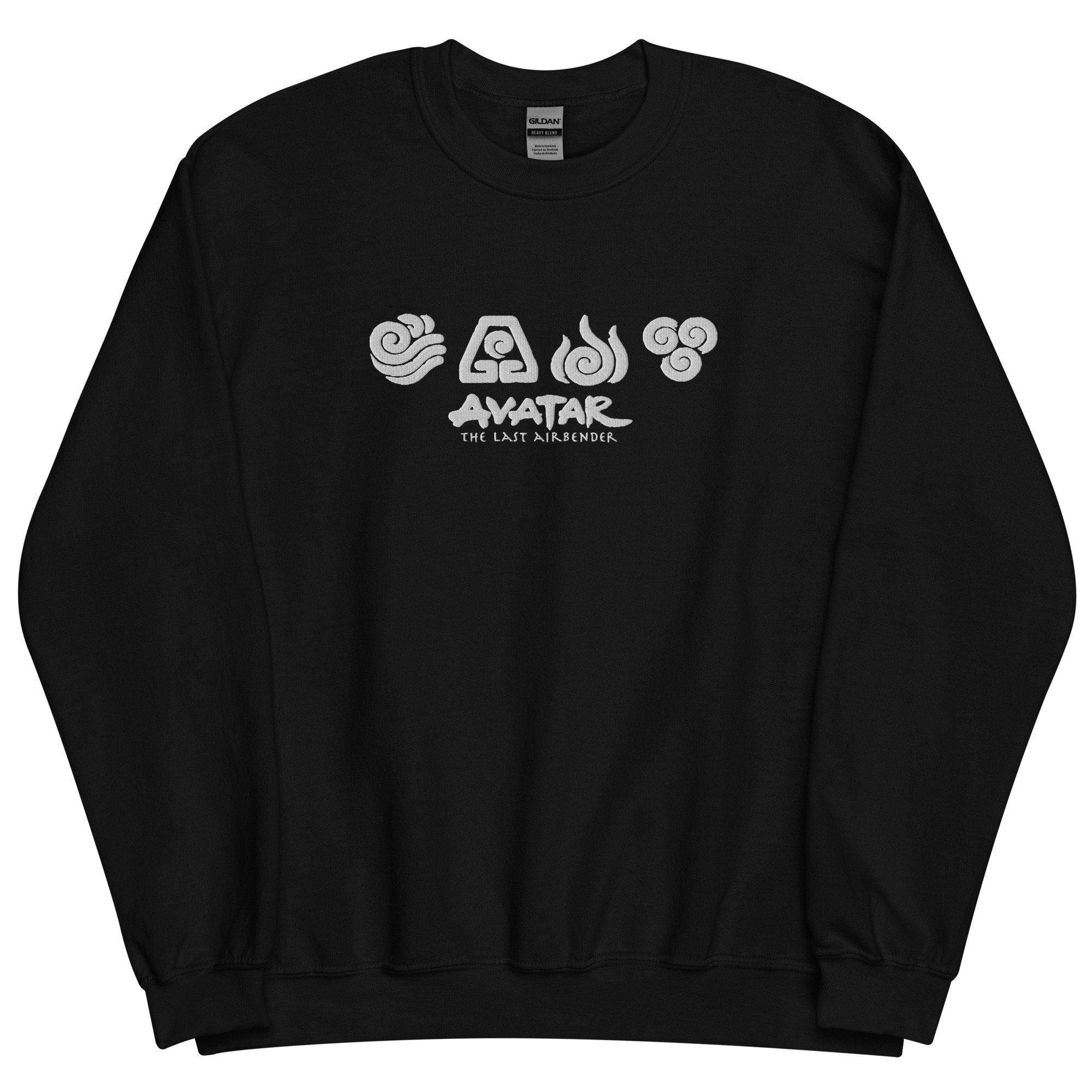 Avatar: The Last Airbender Elements Embroidered Logo Sweatshirt
