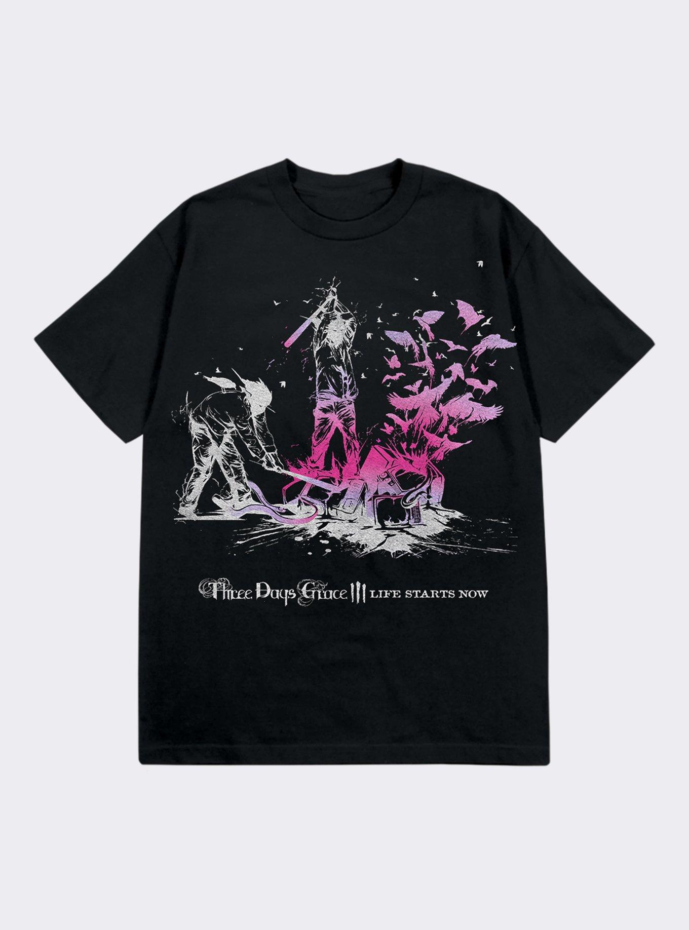 Three Days Grace Life Starts Now T-Shirt, , hi-res