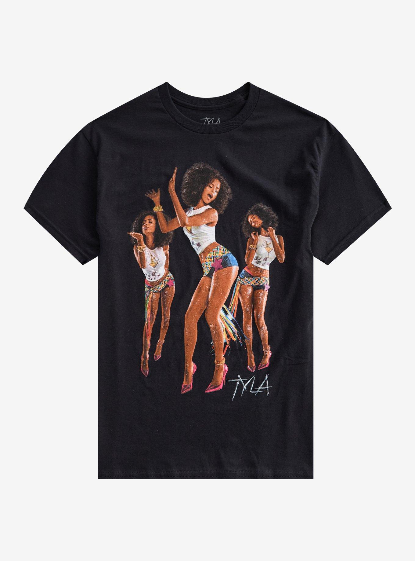 Tyla Triple Dancing Portrait T-Shirt, , hi-res