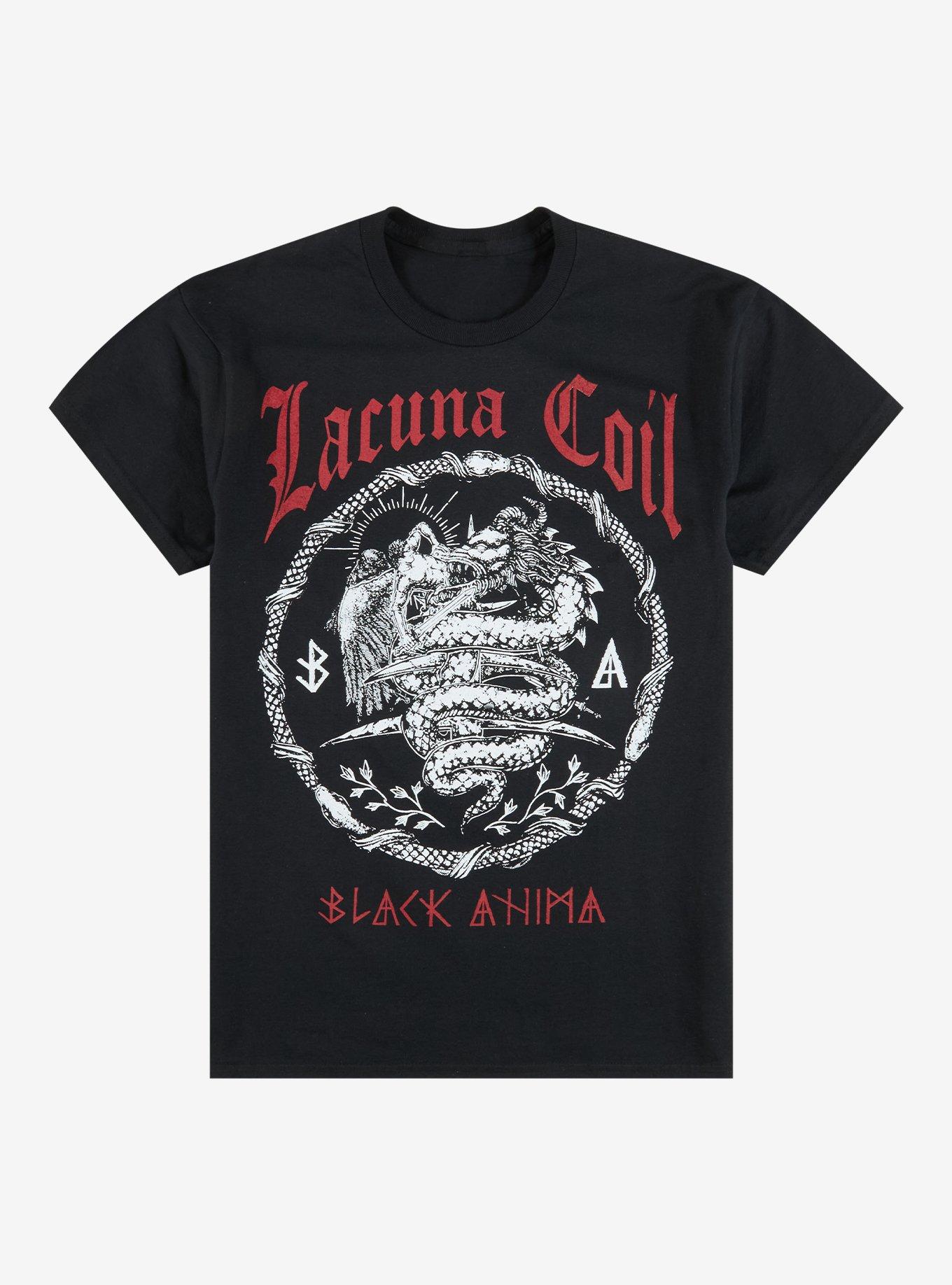 Lacuna Coil Black Anima T-Shirt, , hi-res