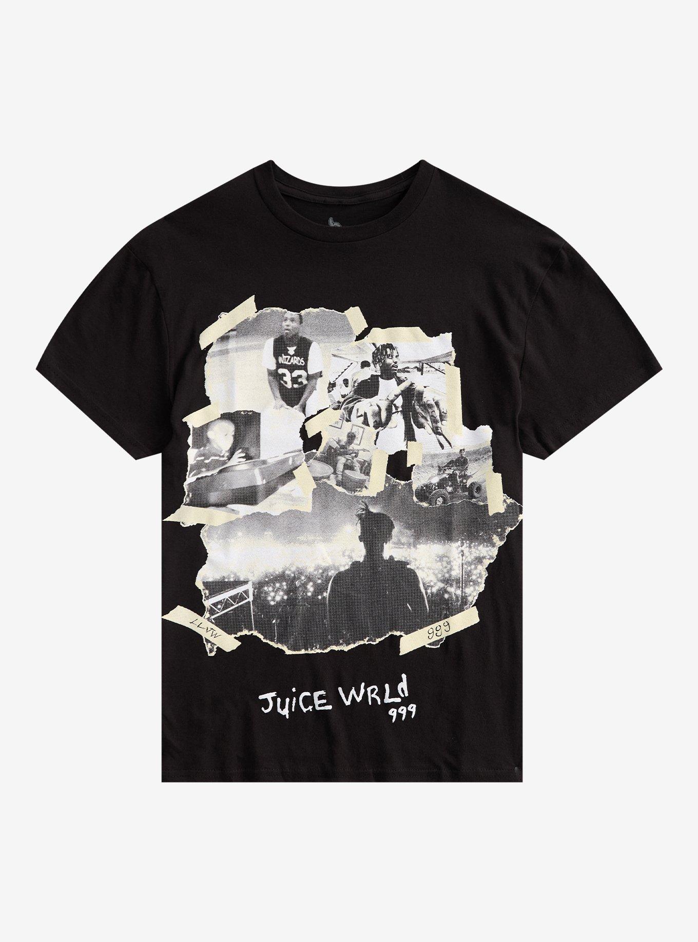 Juice WRLD Photo Collage T-Shirt, , hi-res