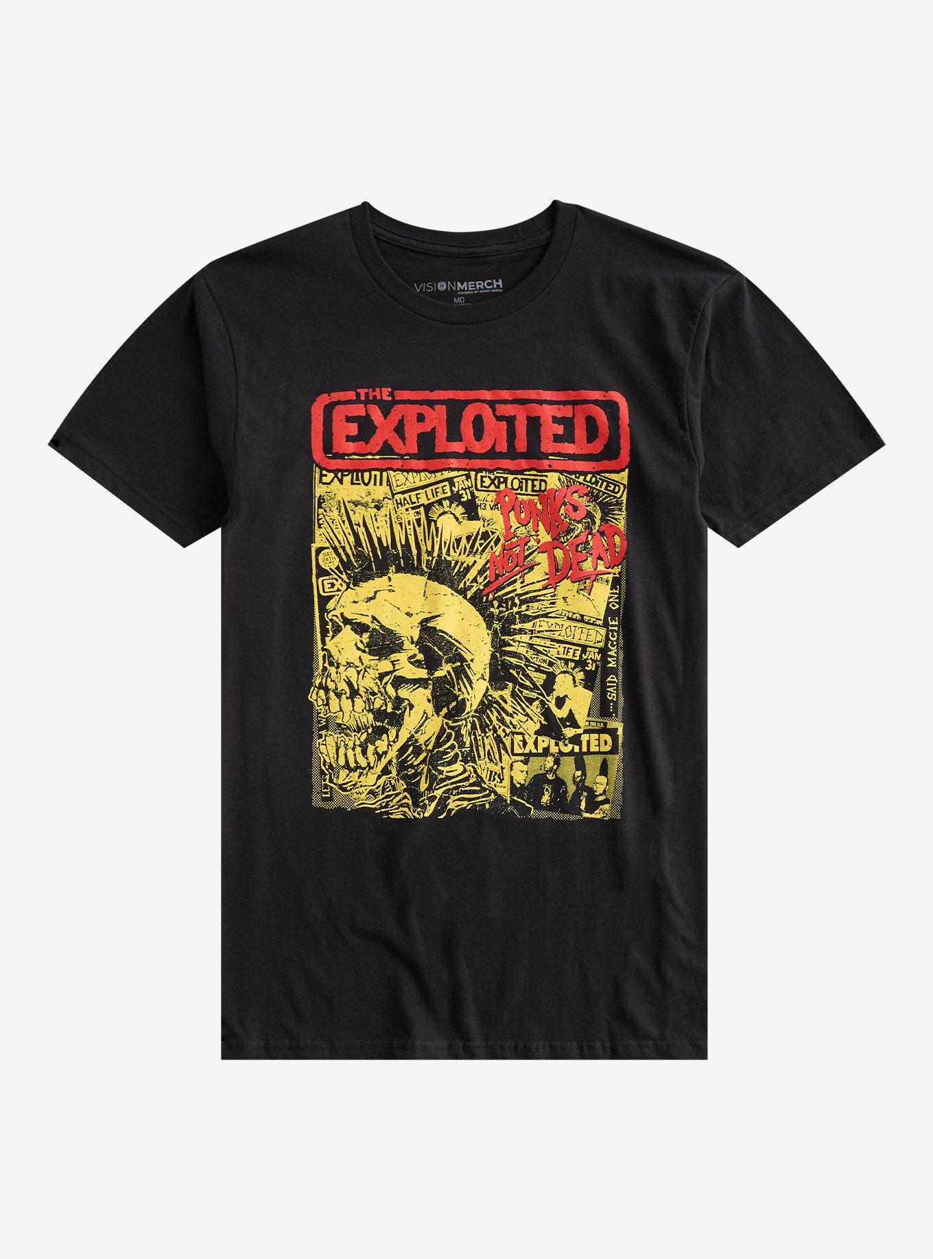 The Exploited Punk's Not Dead T-Shirt, , hi-res