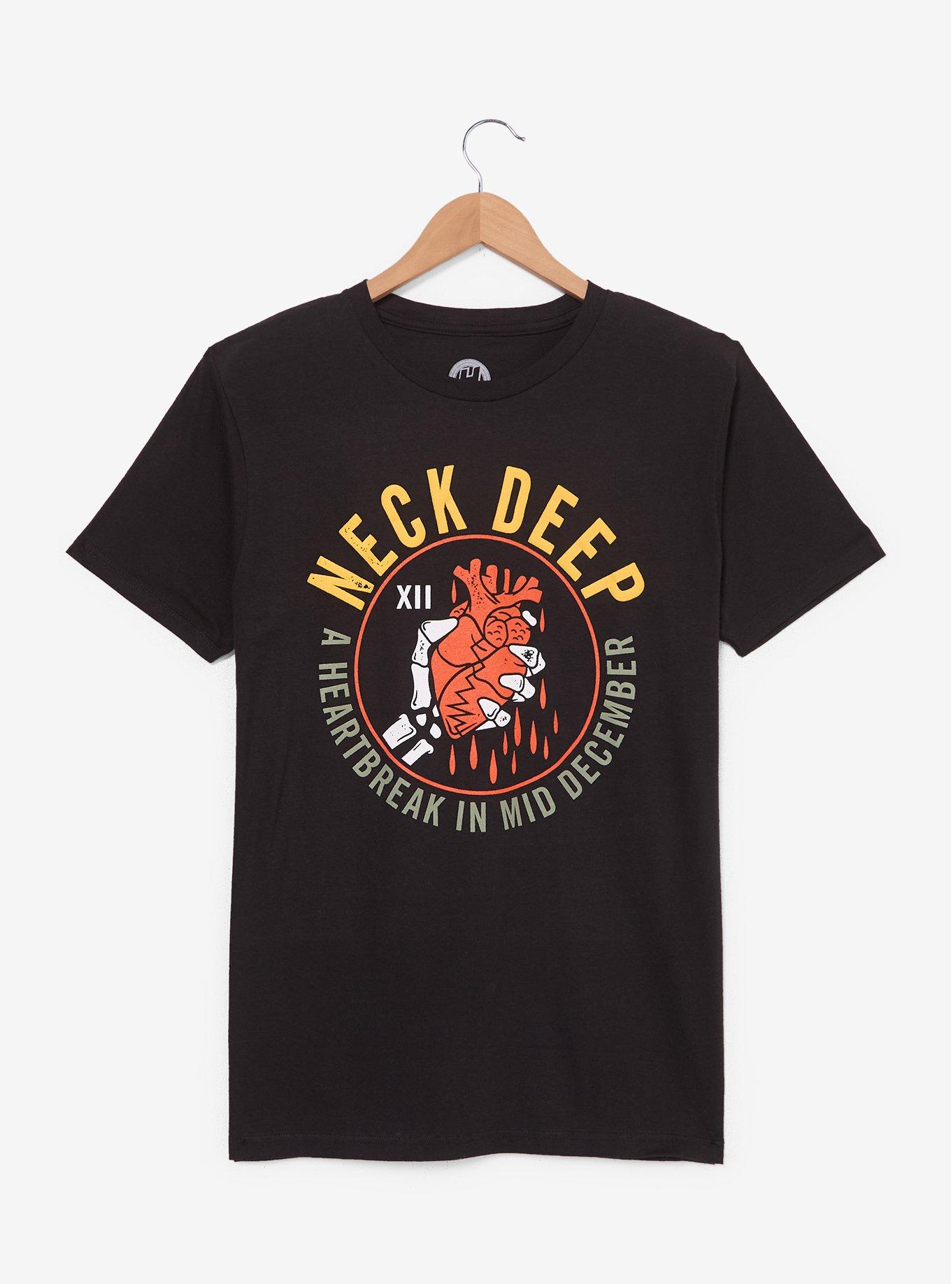 Neck Deep A Heartbreak in Mid December T-Shirt - BoxLunch Exclusive, , hi-res