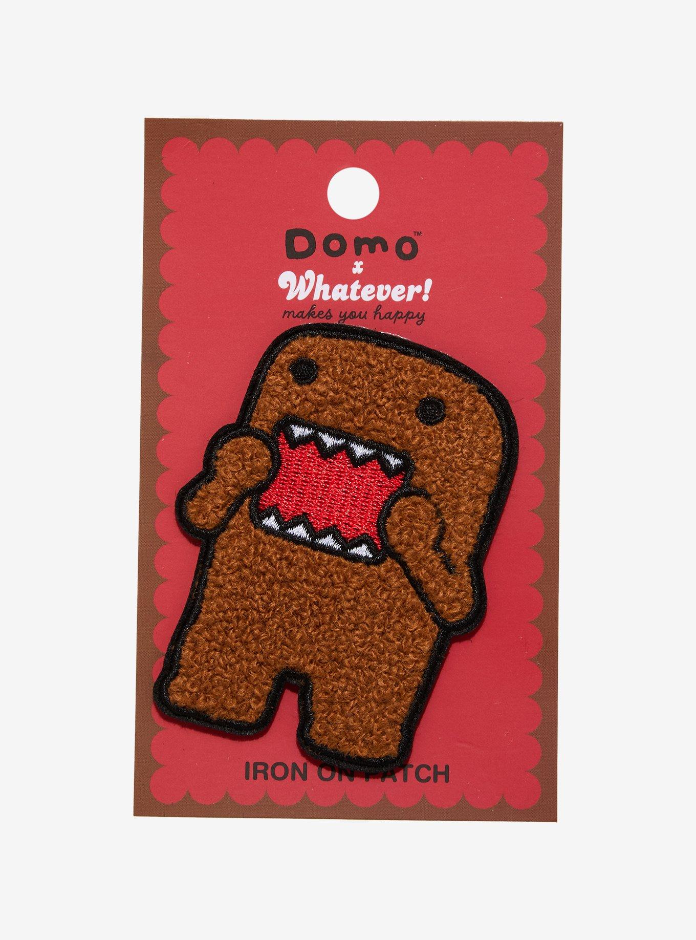Whatever! Makes You Happy Domo Fuzzy Patch, , hi-res